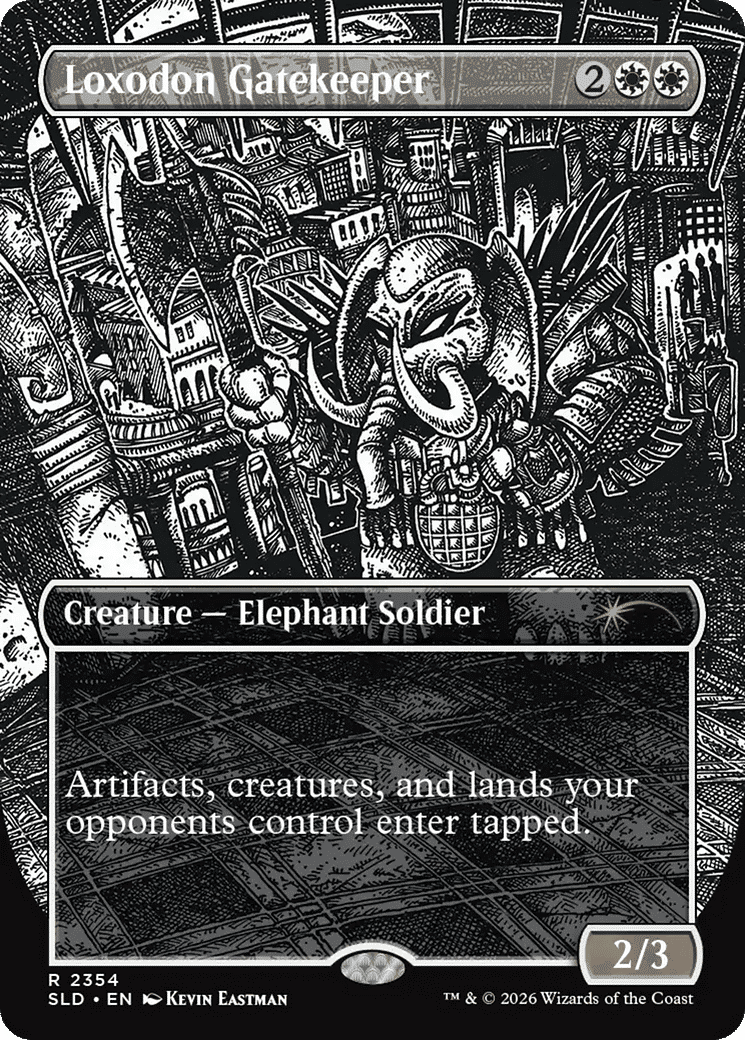 Loxodon Gatekeeper — Secret Lair Drop — Magic: The Gathering
