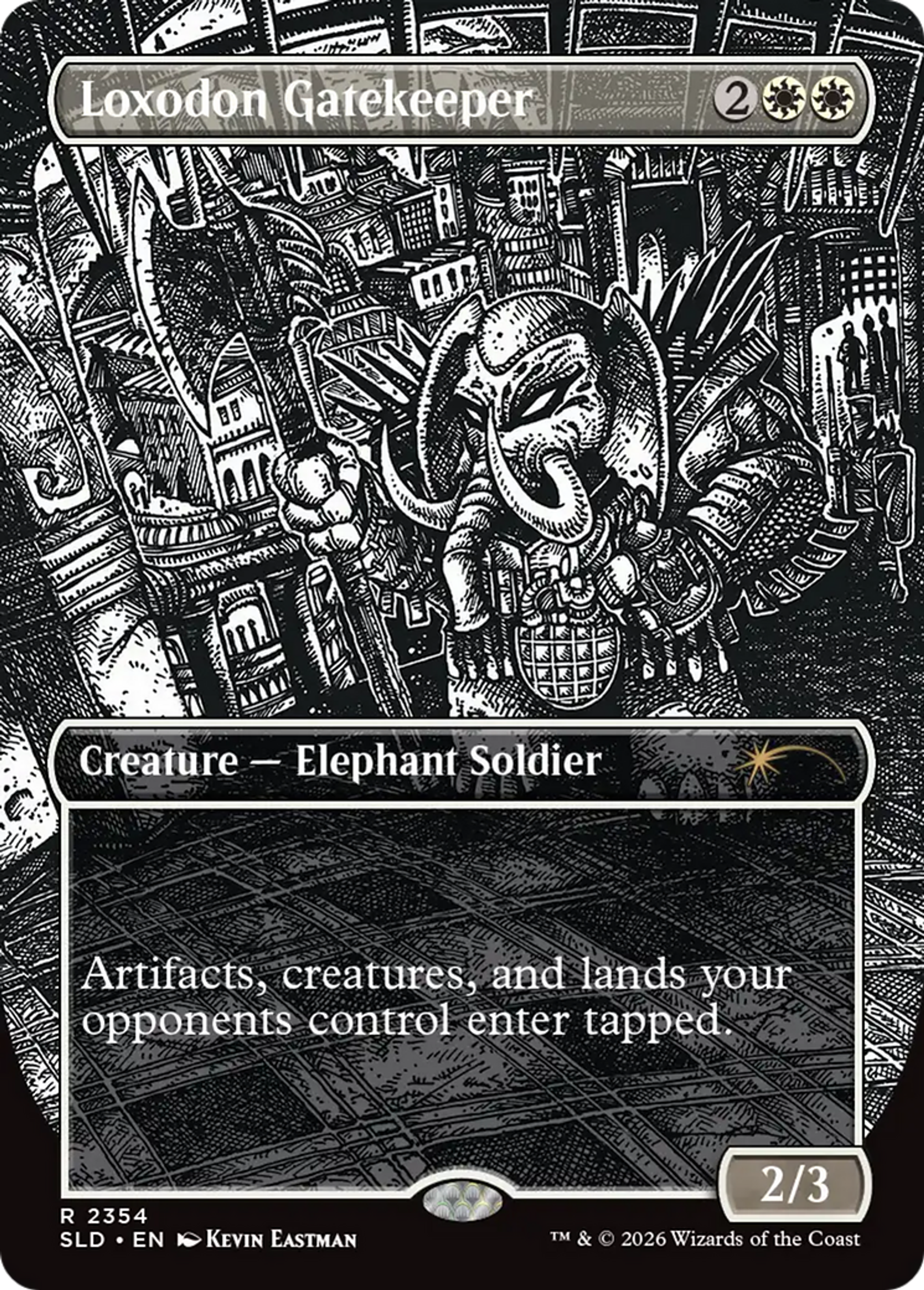 Loxodon Gatekeeper — Secret Lair Drop — Magic: The Gathering