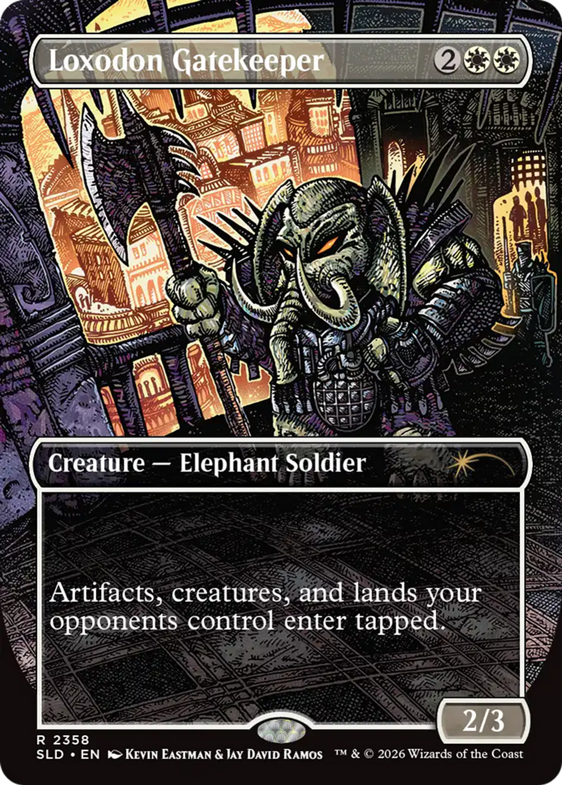 Loxodon Gatekeeper — Secret Lair Drop — Magic: The Gathering