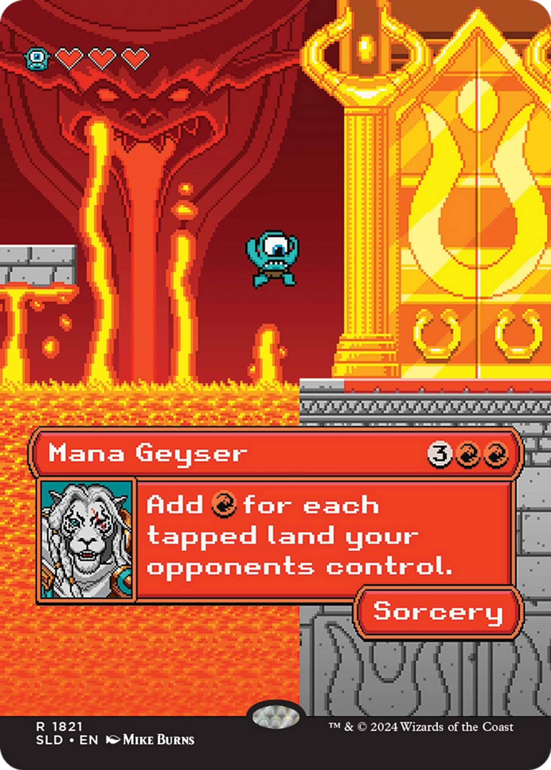 Mana Geyser — Secret Lair Drop — Magic: The Gathering