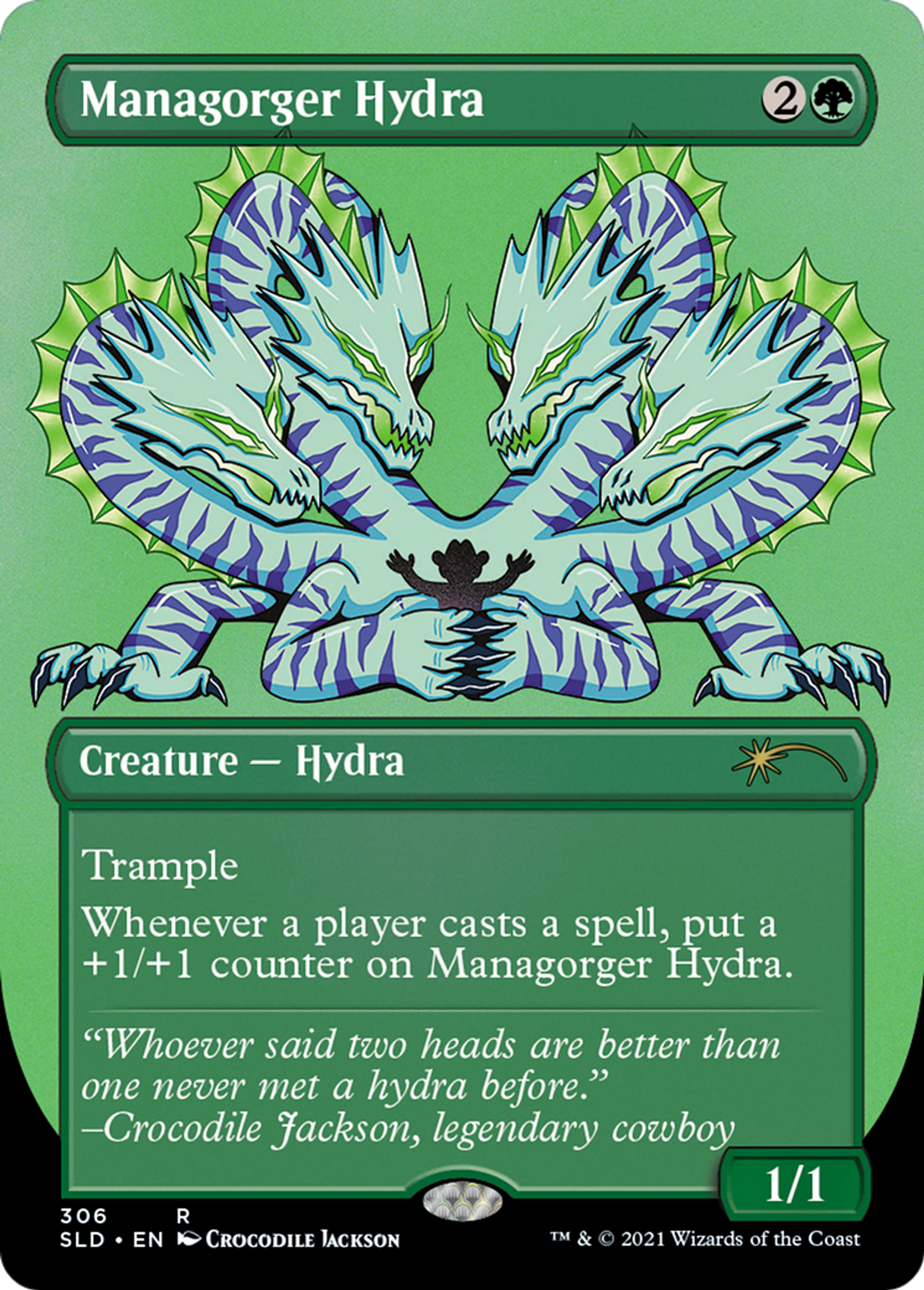 Hydre avaleuse de mana — Secret Lair Drop — Magic: The Gathering