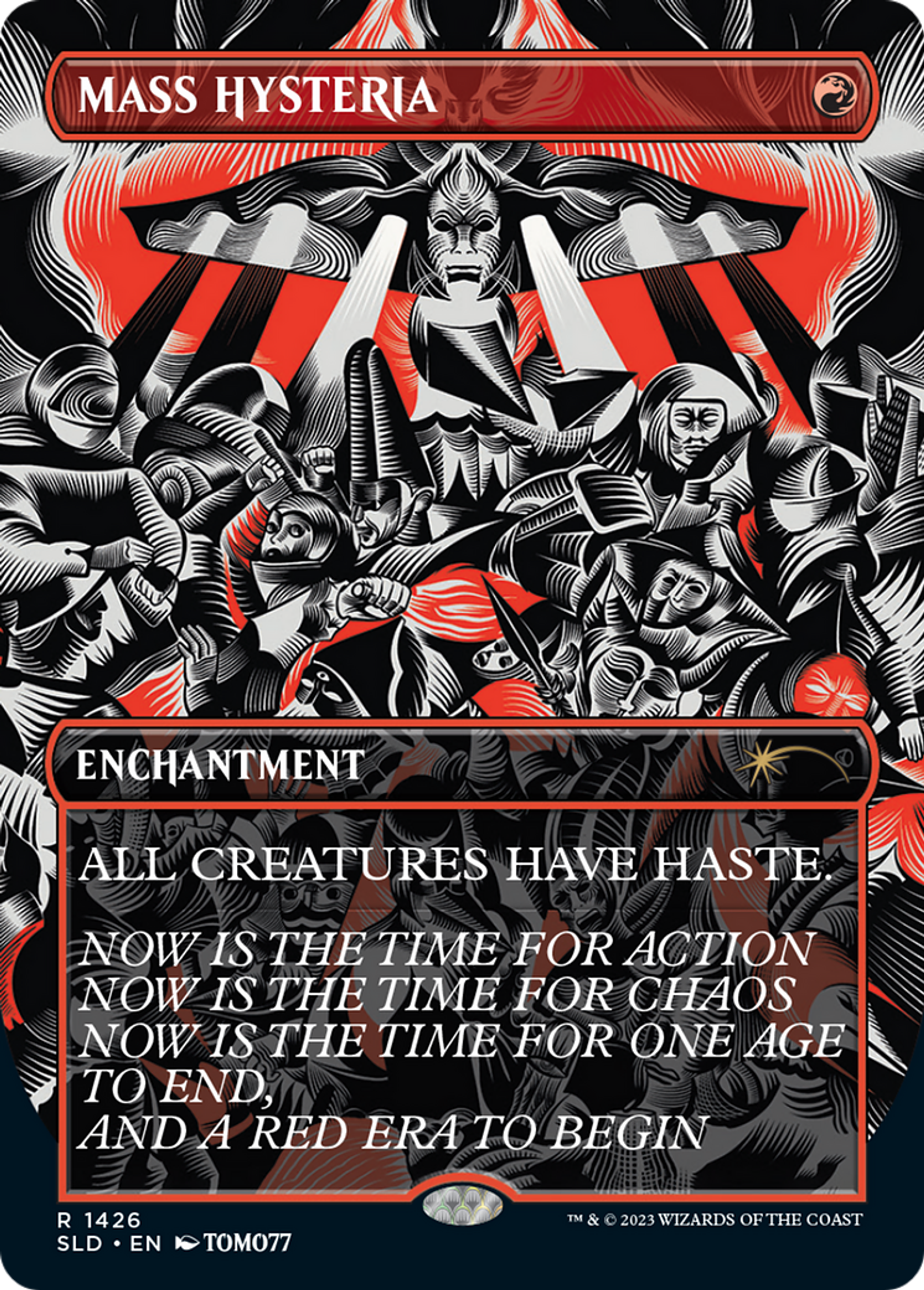 Mass Hysteria — Secret Lair Drop — Magic: The Gathering