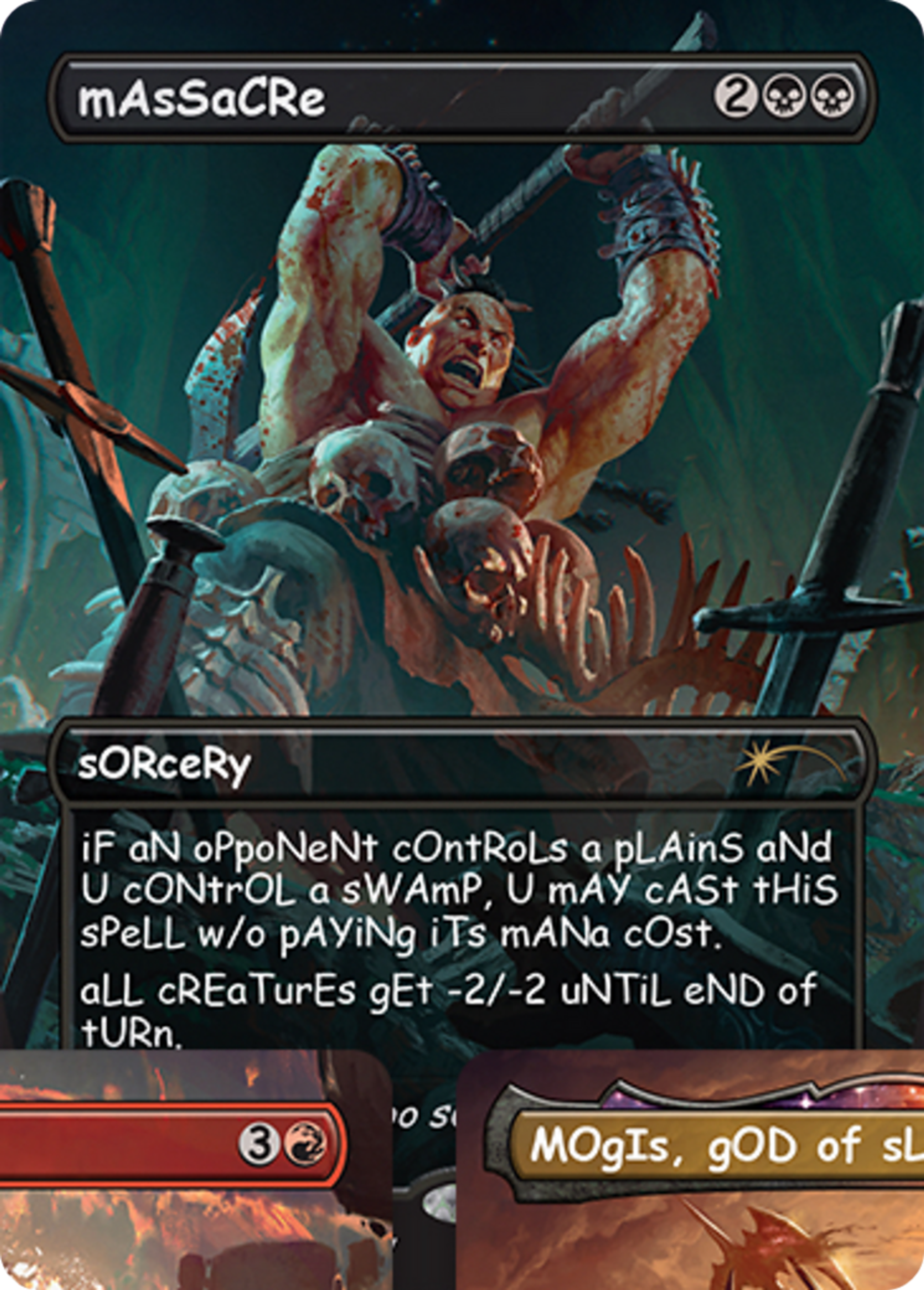 Massacre — Secret Lair Drop — Magic: The Gathering