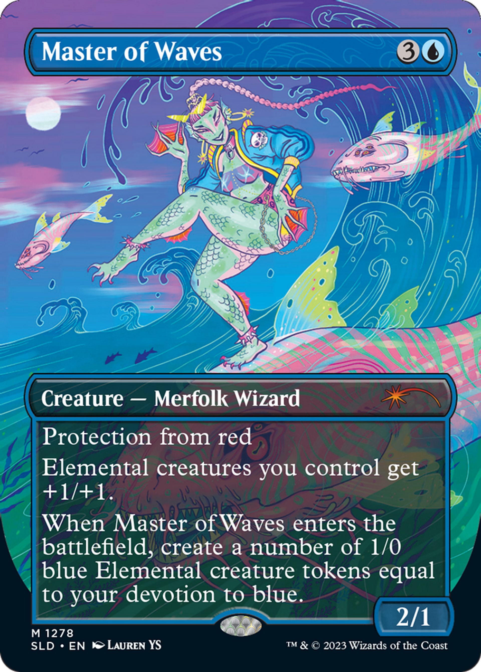 Maître des vagues — Secret Lair Drop — Magic: The Gathering