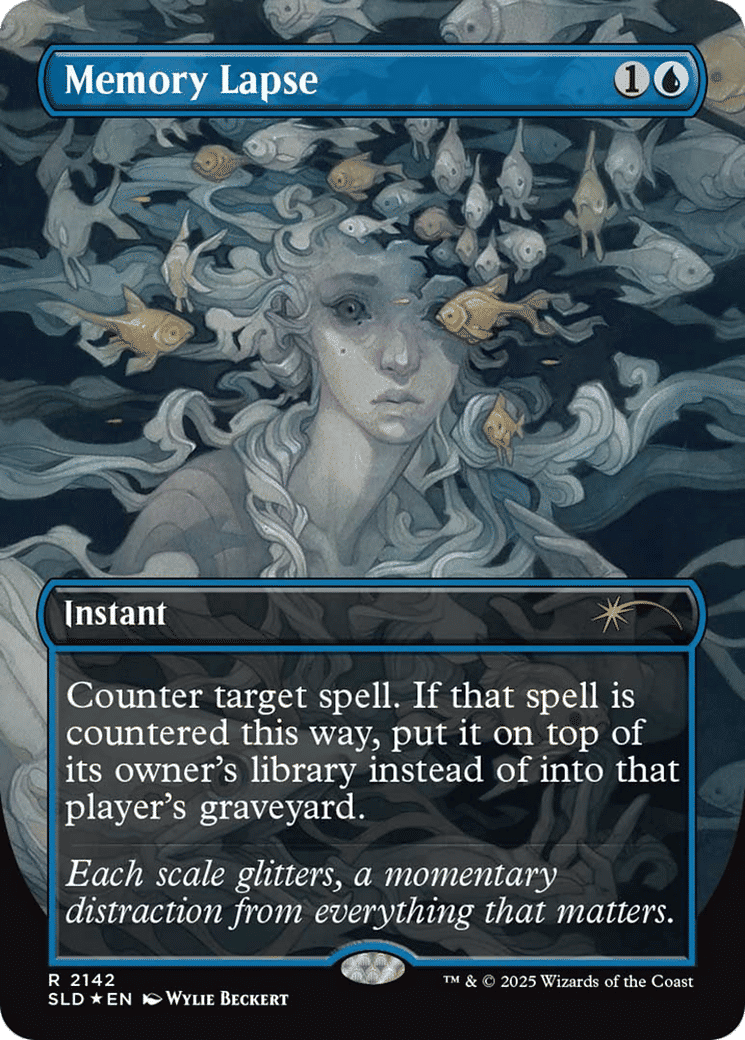Memory Lapse — Secret Lair Drop — Magic: The Gathering