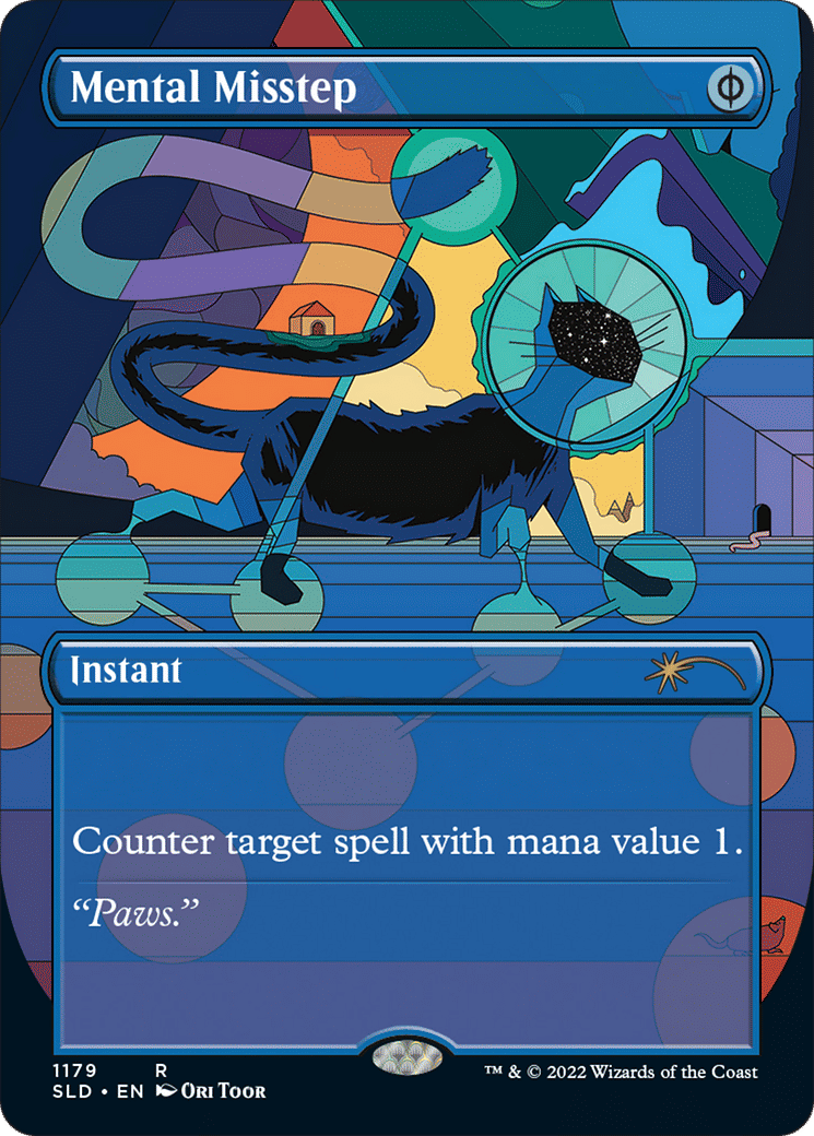 Mental Misstep — Secret Lair Drop — Magic: The Gathering