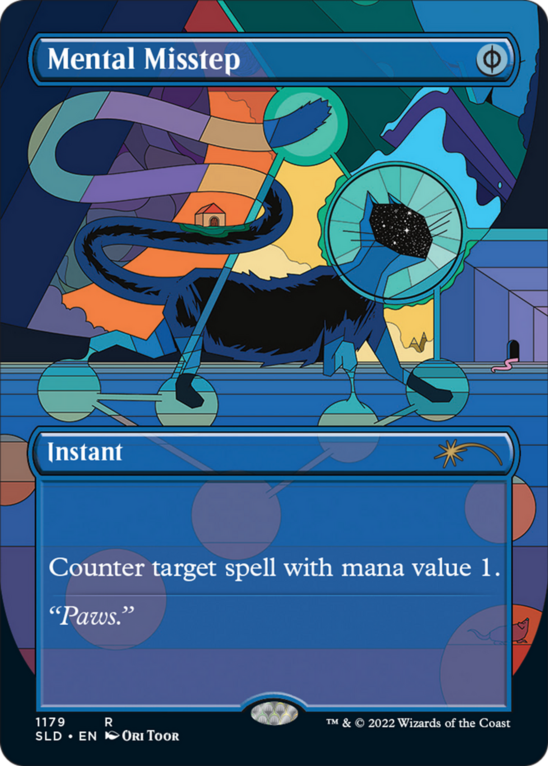 Faux-pas mental — Secret Lair Drop — Magic: The Gathering