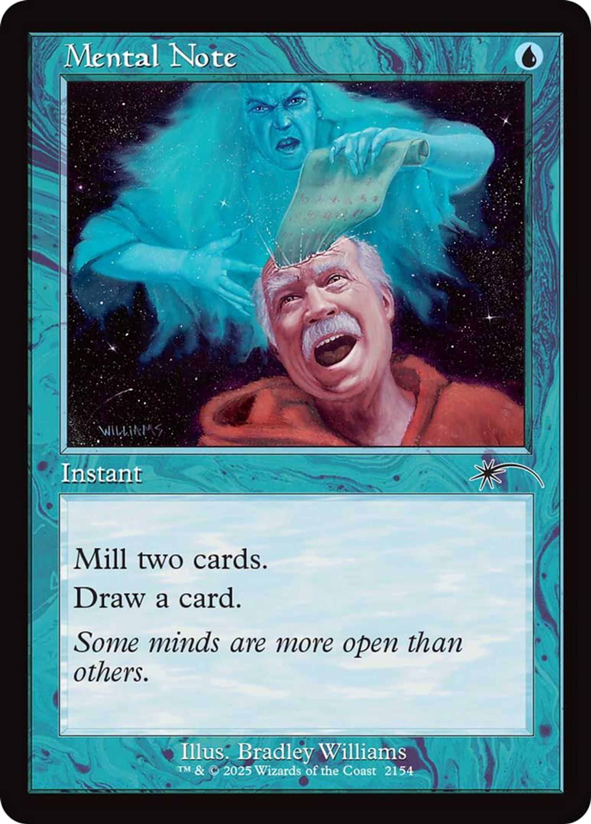Mental Note — Secret Lair Drop — Magic: The Gathering