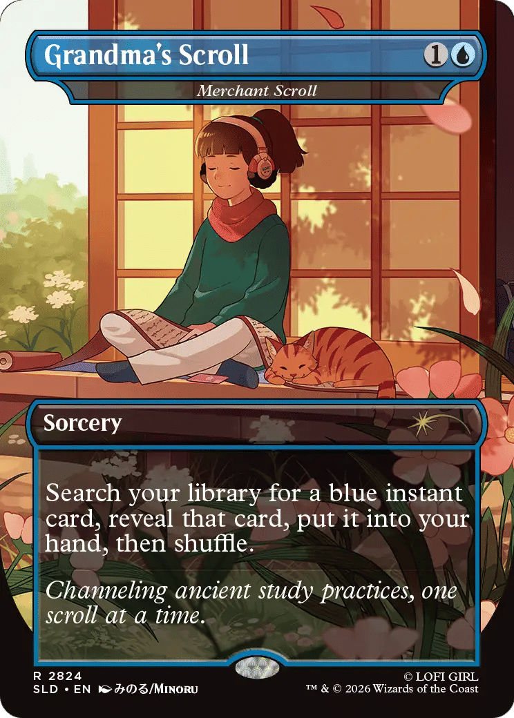 Merchant Scroll — Secret Lair Drop — Magic: The Gathering