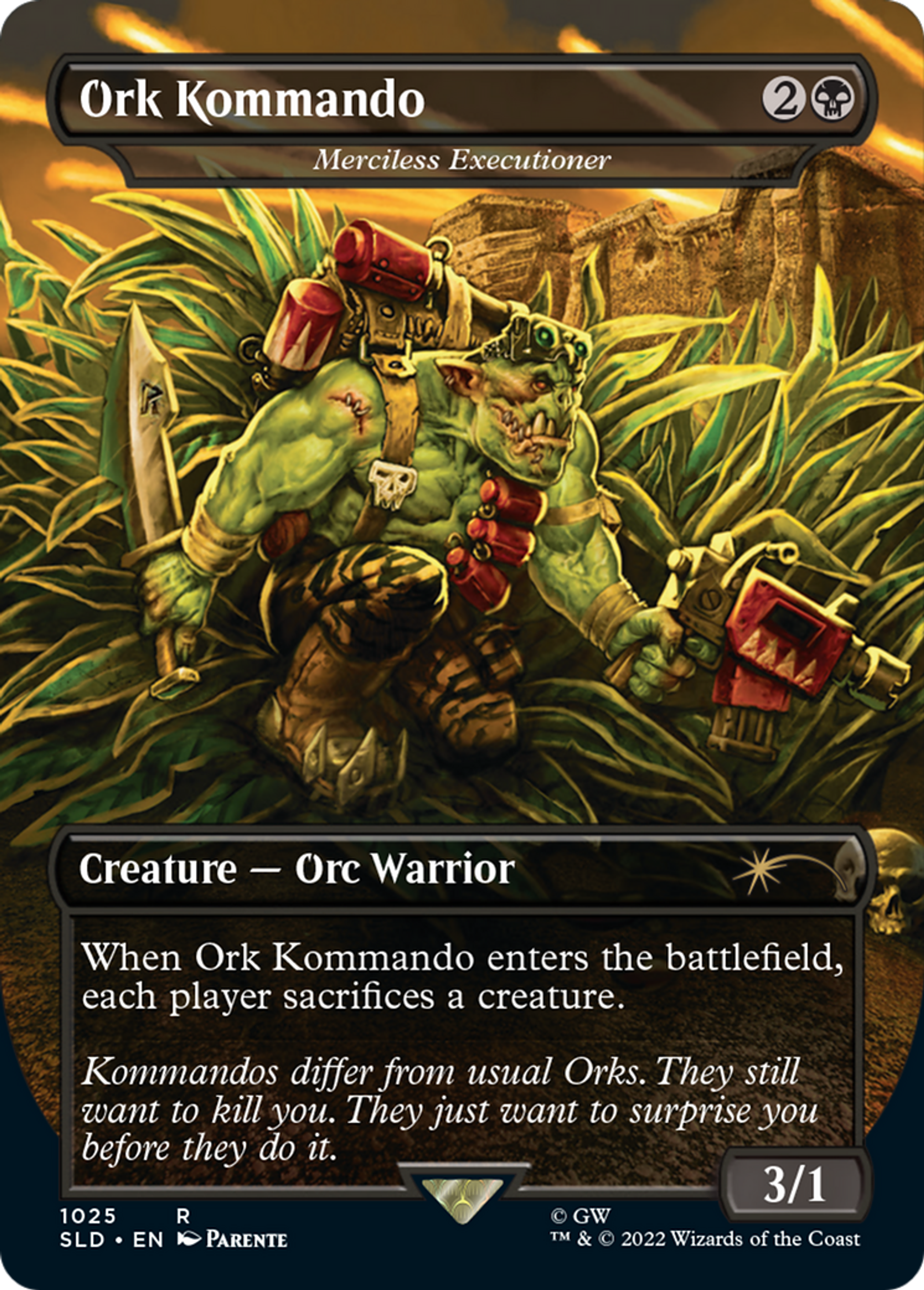 Exécuteur impitoyable — Secret Lair Drop — Magic: The Gathering