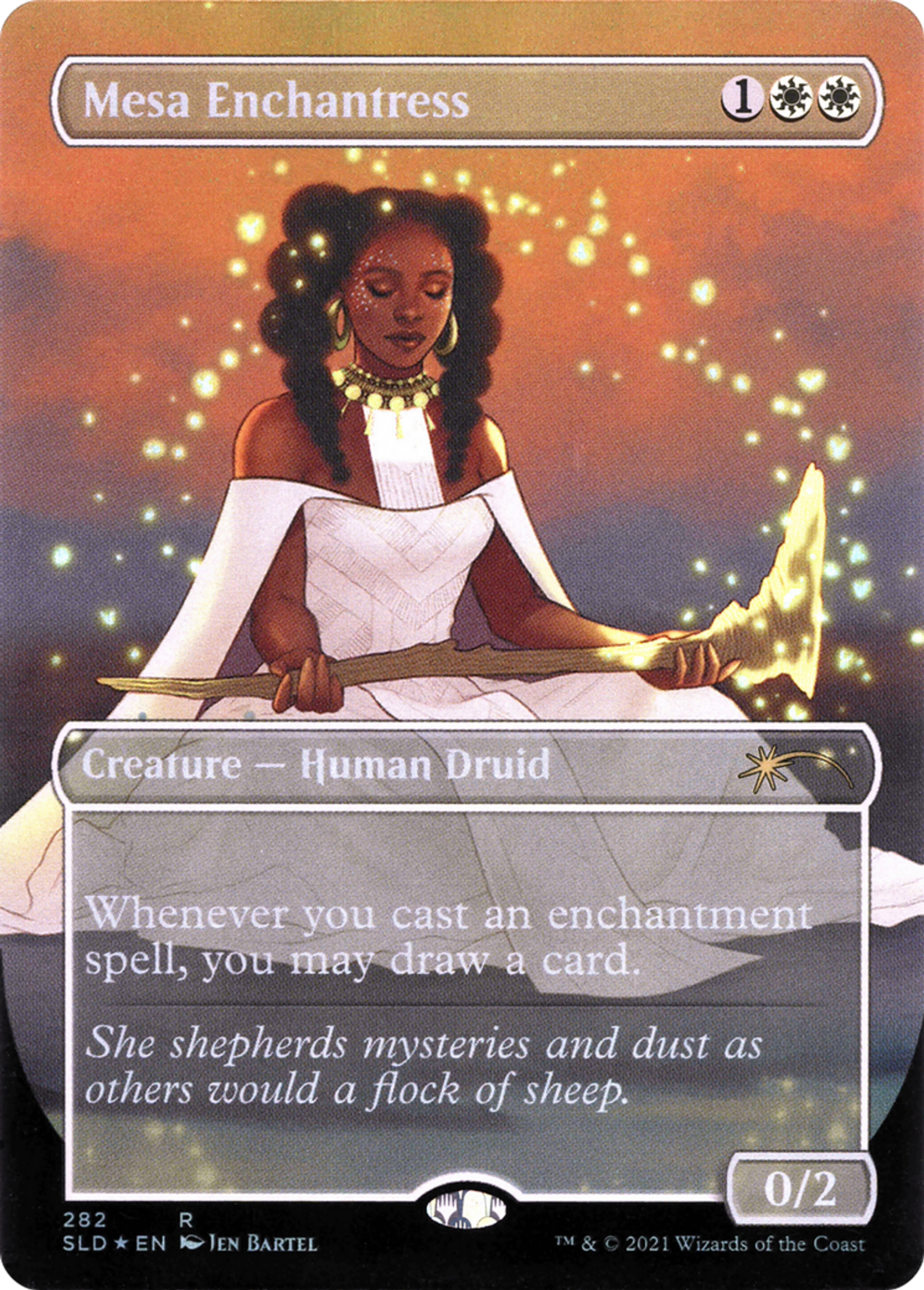 Enchanteresse de la Mesa — Secret Lair Drop — Magic: The Gathering