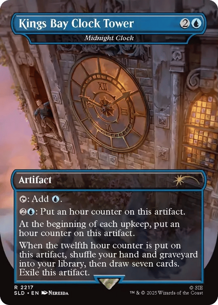 Horloge de minuit — Secret Lair Drop — Magic: The Gathering