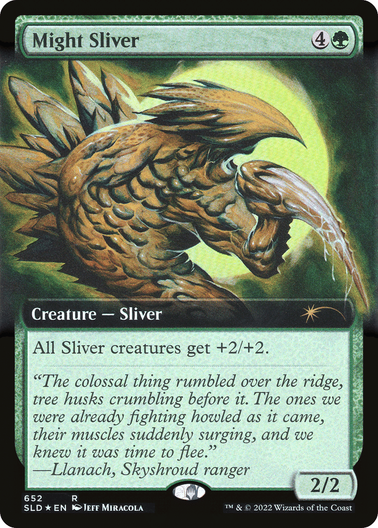 Might Sliver — Secret Lair Drop — Magic: The Gathering