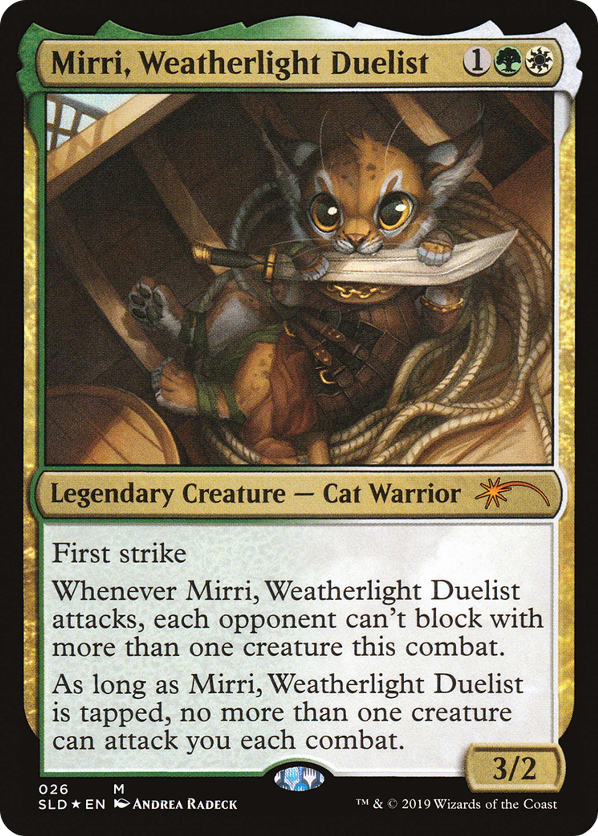 Mirri, Weatherlight Duelist — Secret Lair Drop — Magic: The Gathering