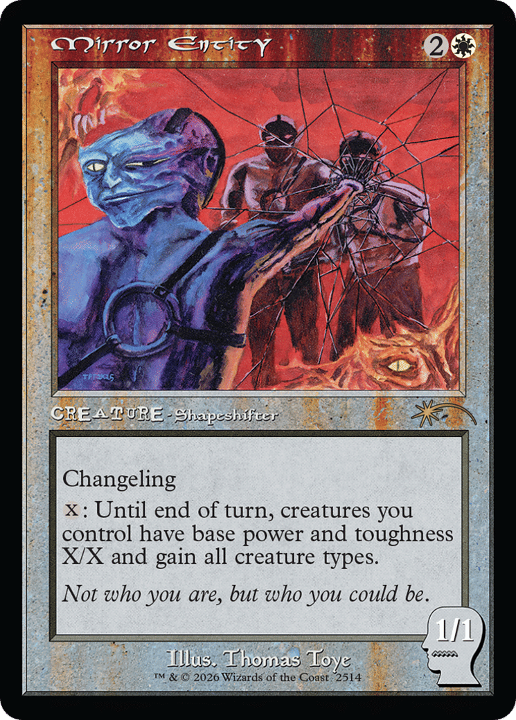 Mirror Entity — Secret Lair Drop — Magic: The Gathering