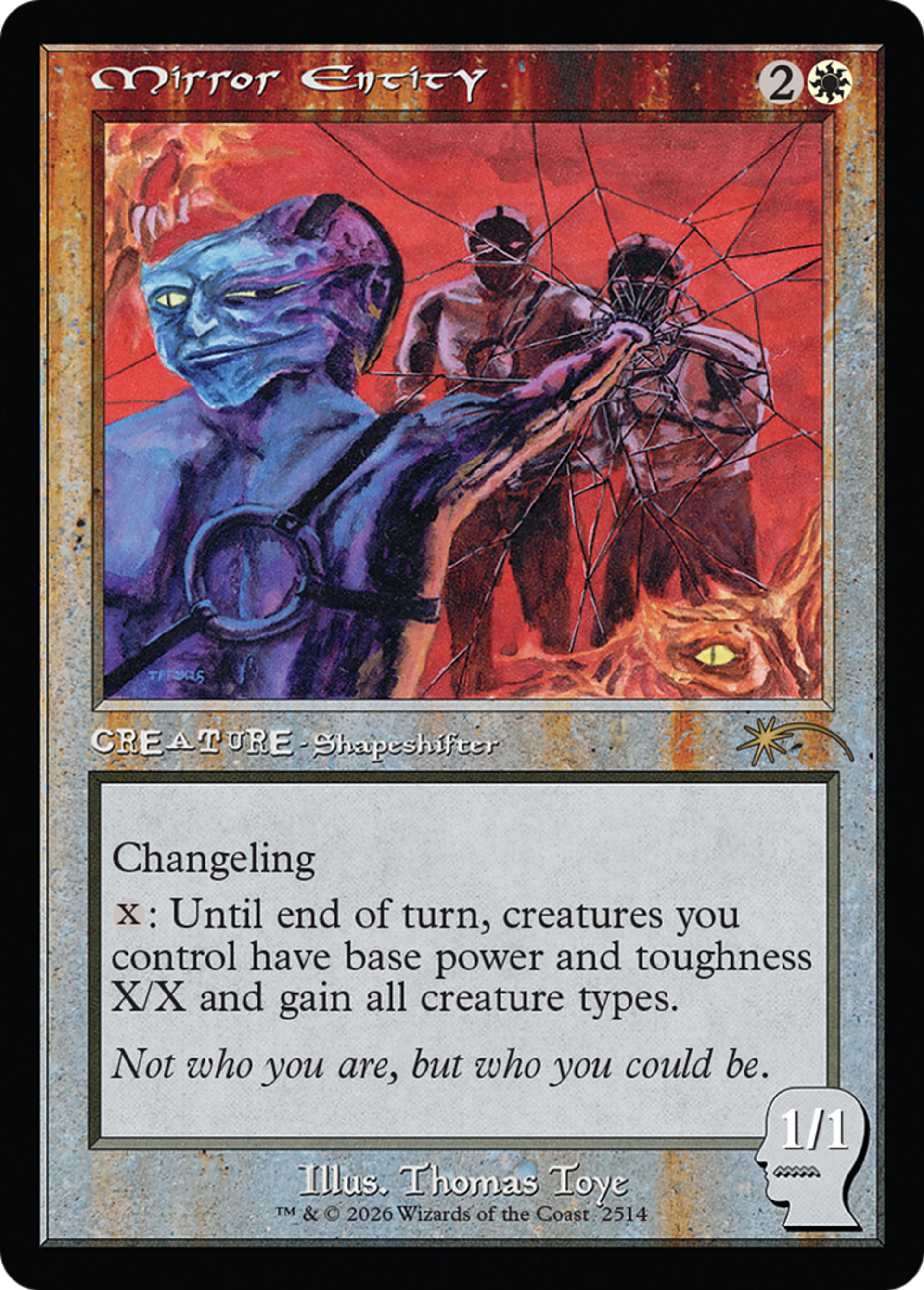 Mirror Entity — Secret Lair Drop — Magic: The Gathering