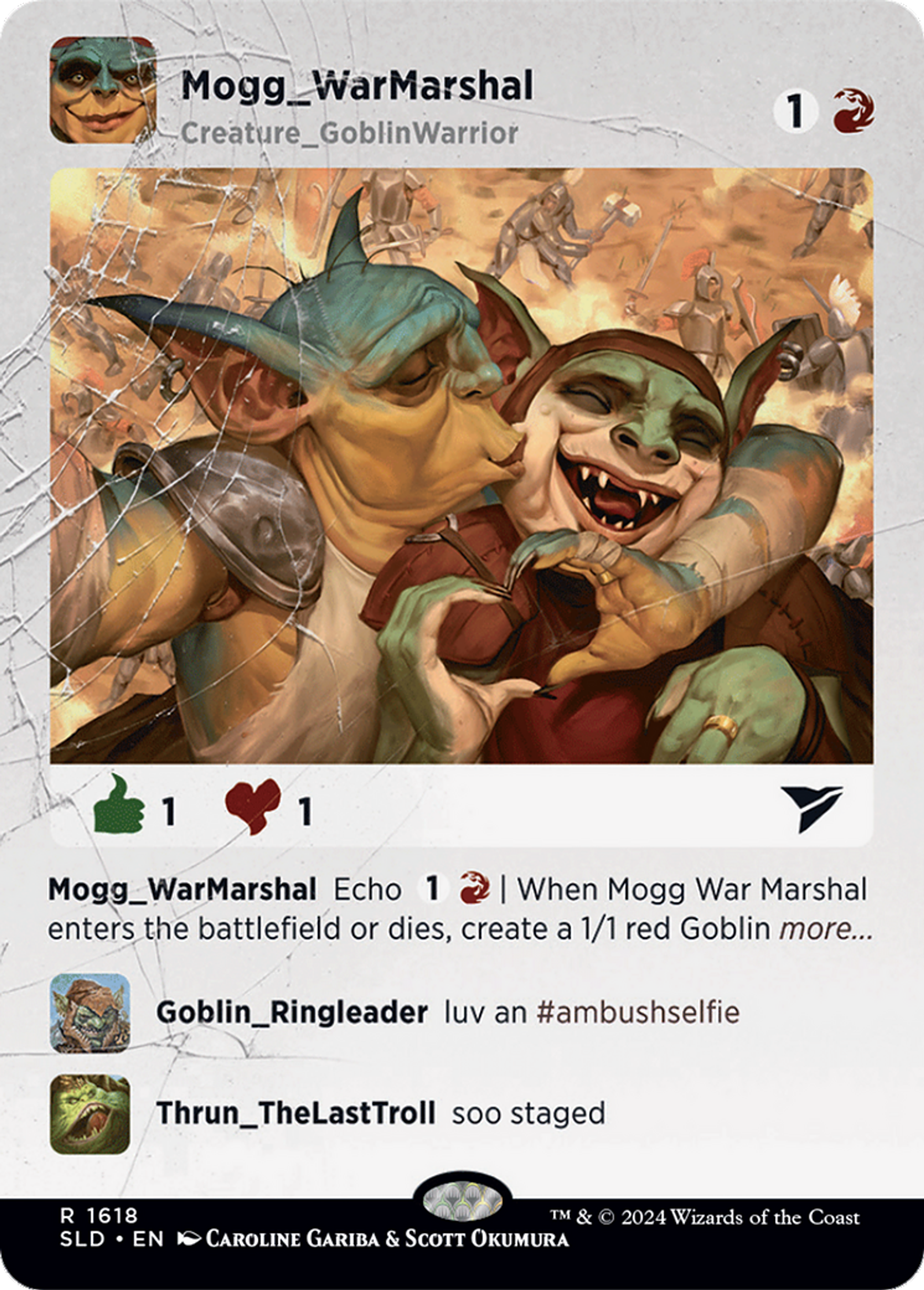 Mogg War Marshal — Secret Lair Drop — Magic: The Gathering
