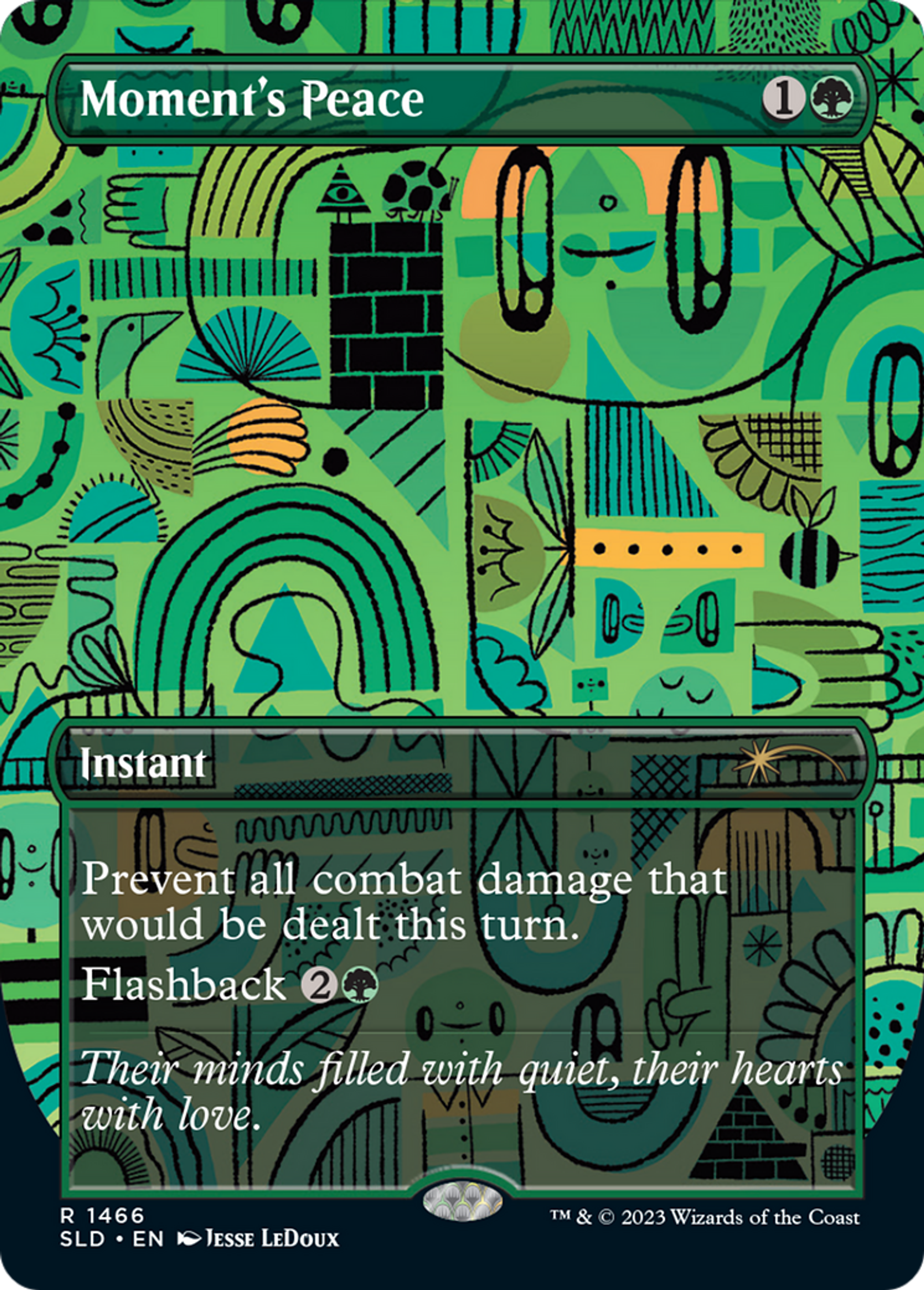 Moment's Peace — Secret Lair Drop — Magic: The Gathering