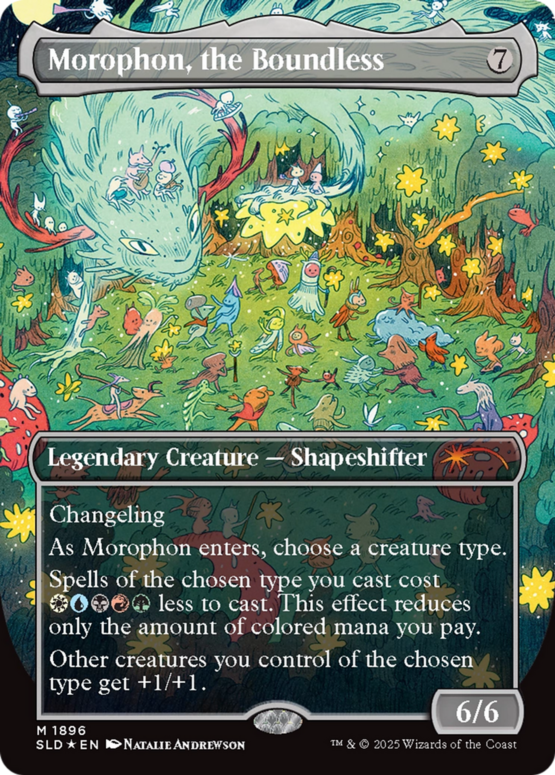 Morophon, the Boundless — Secret Lair Drop — Magic: The Gathering