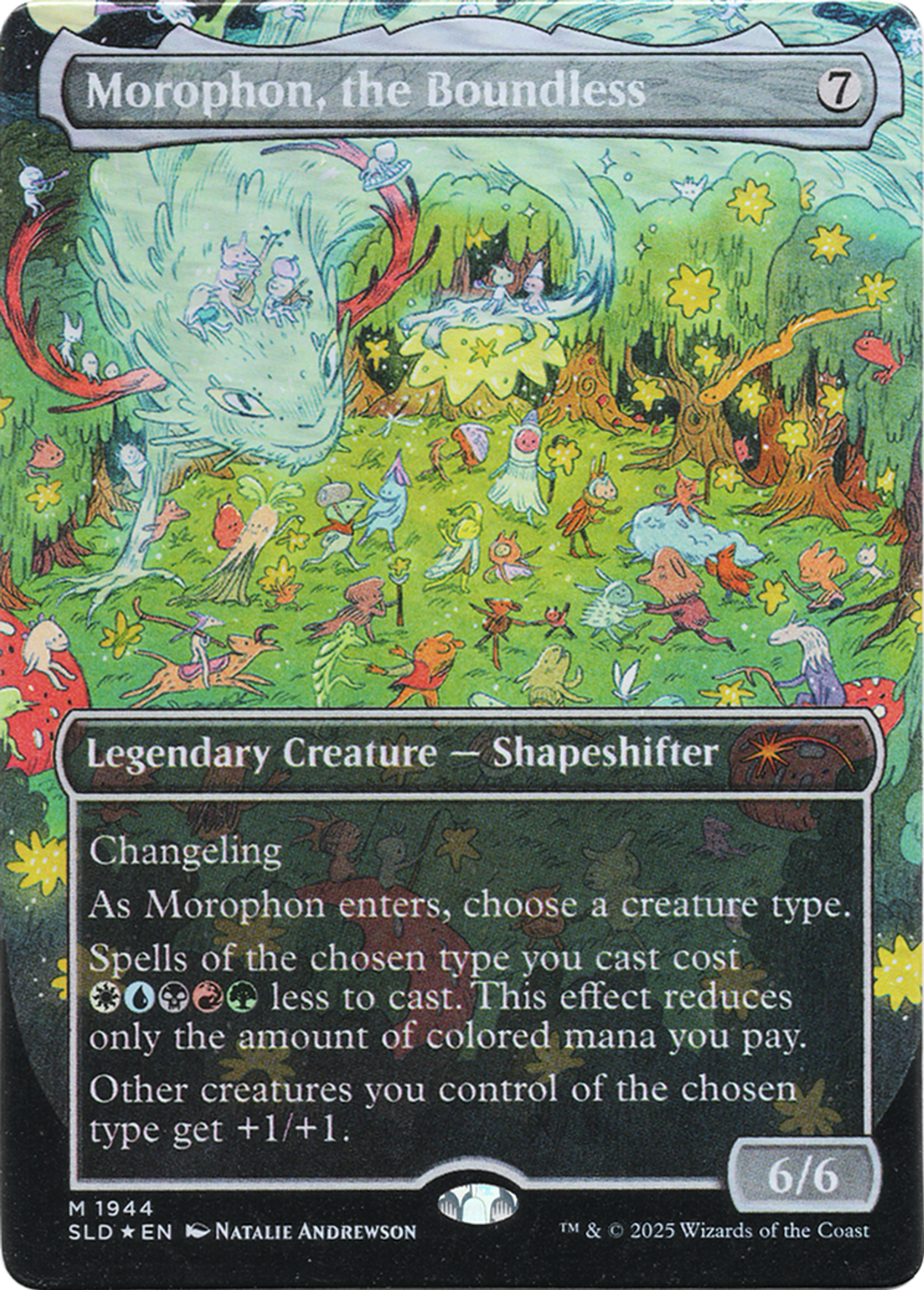 Morophon, the Boundless — Secret Lair Drop — Magic: The Gathering