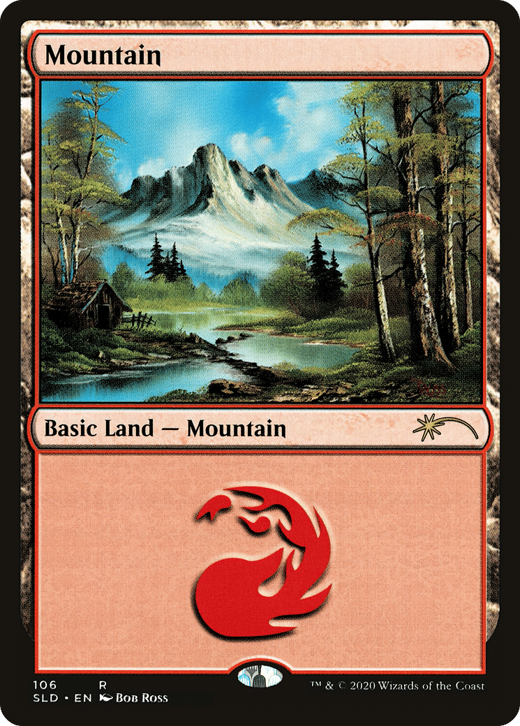 Montagne — Secret Lair Drop — Magic: The Gathering