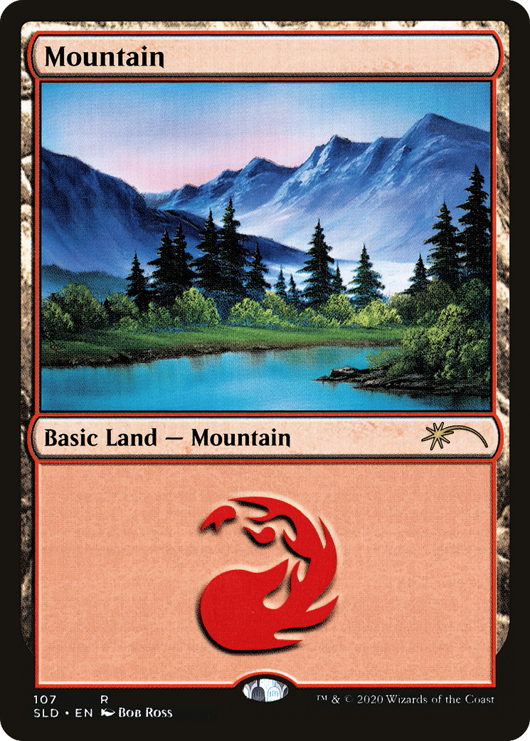 Montagne — Secret Lair Drop — Magic: The Gathering