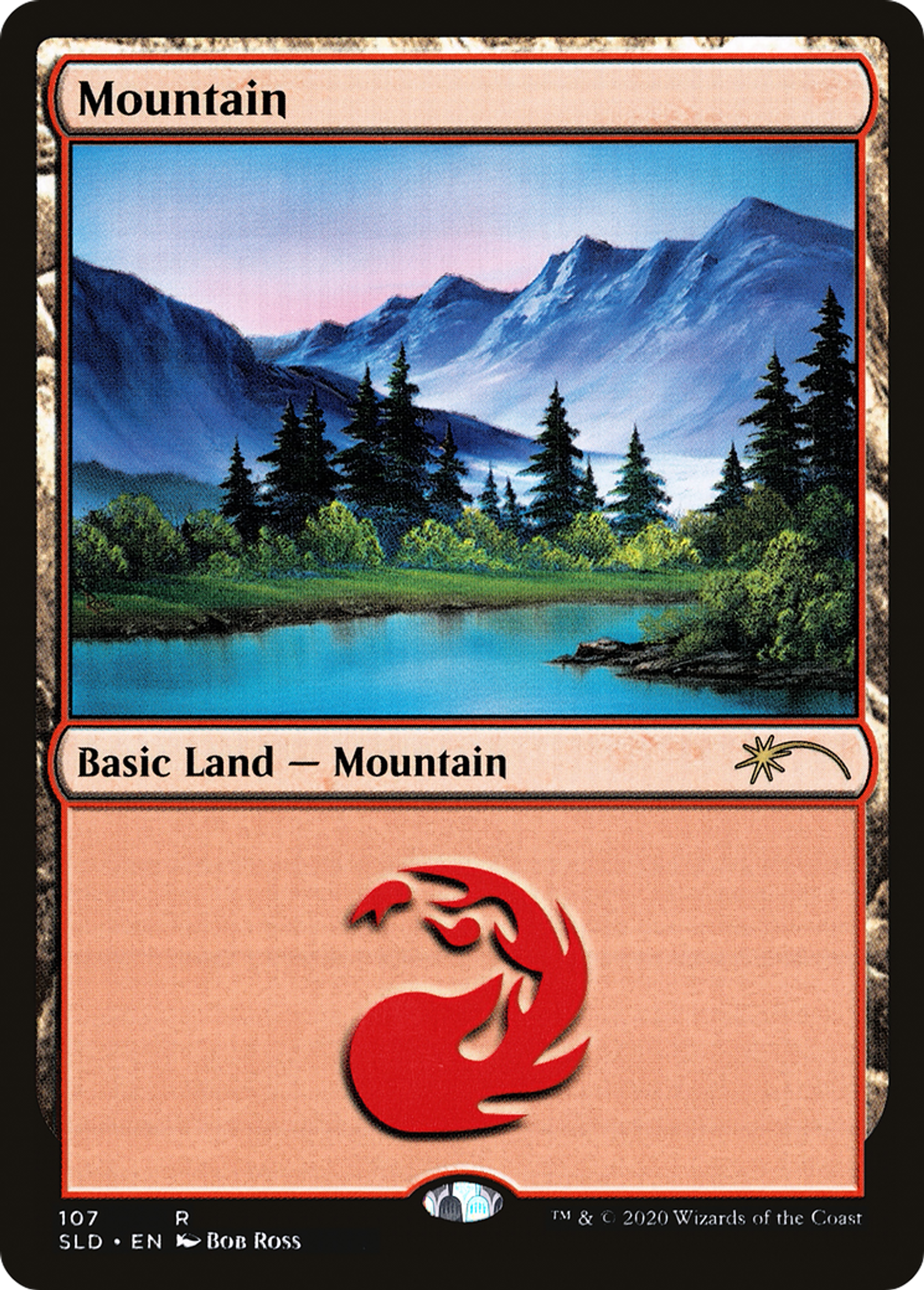 Montagne — Secret Lair Drop — Magic: The Gathering