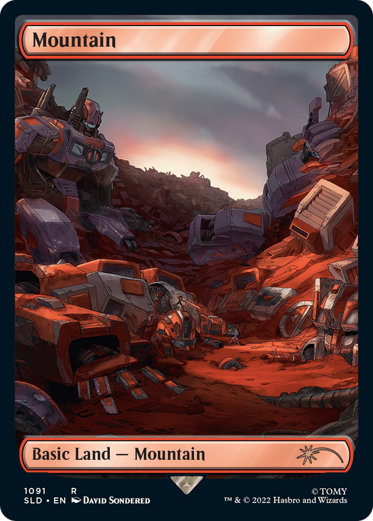 Montagne — Secret Lair Drop — Magic: The Gathering