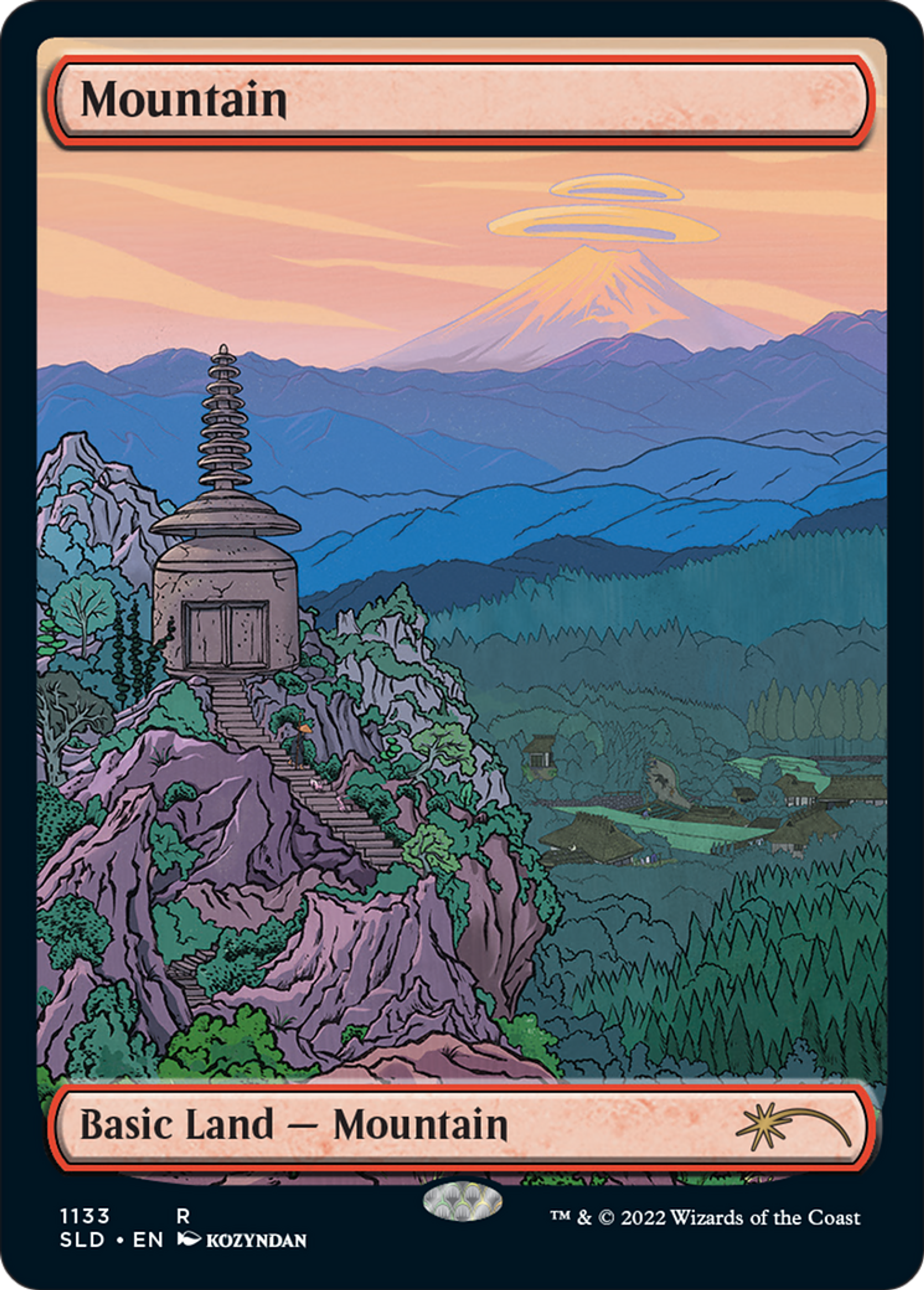 Montagne — Secret Lair Drop — Magic: The Gathering