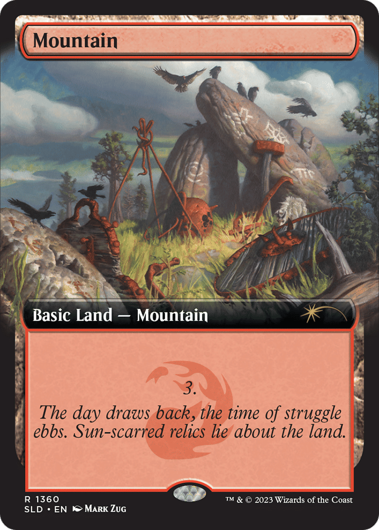 Montagne — Secret Lair Drop — Magic: The Gathering