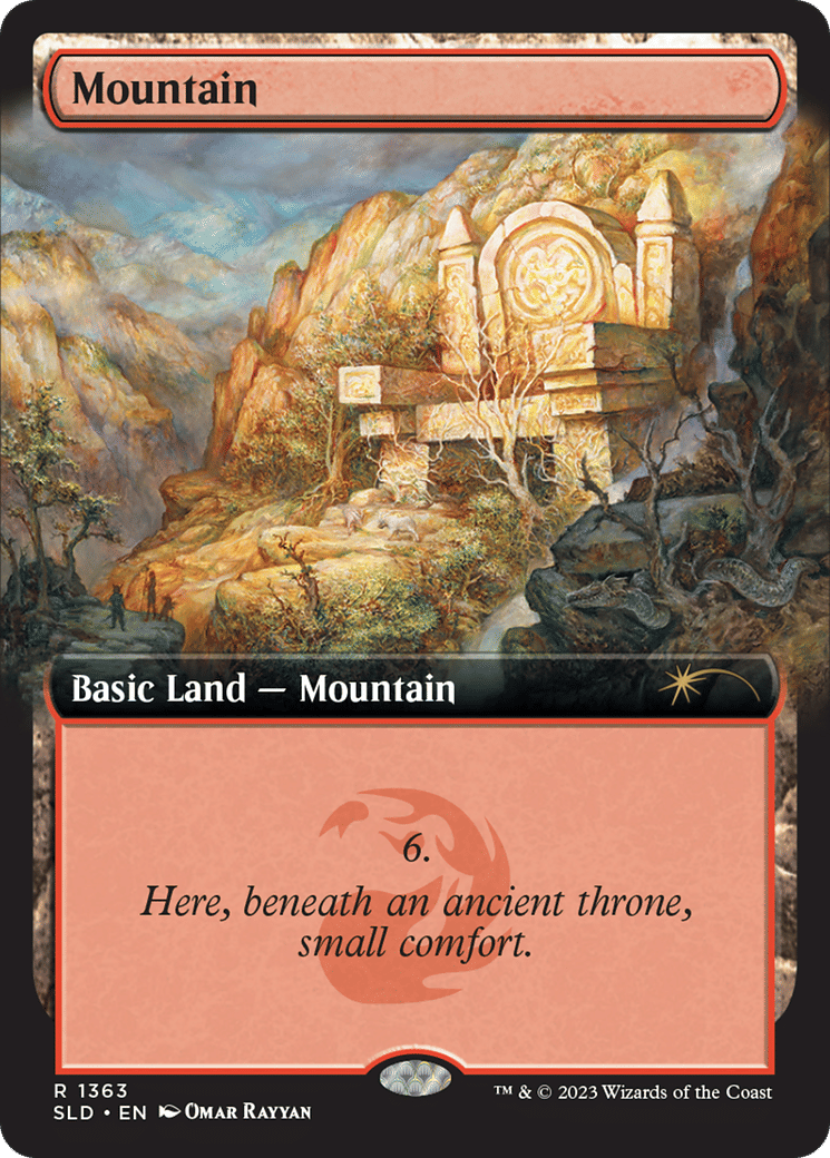 Montagne — Secret Lair Drop — Magic: The Gathering