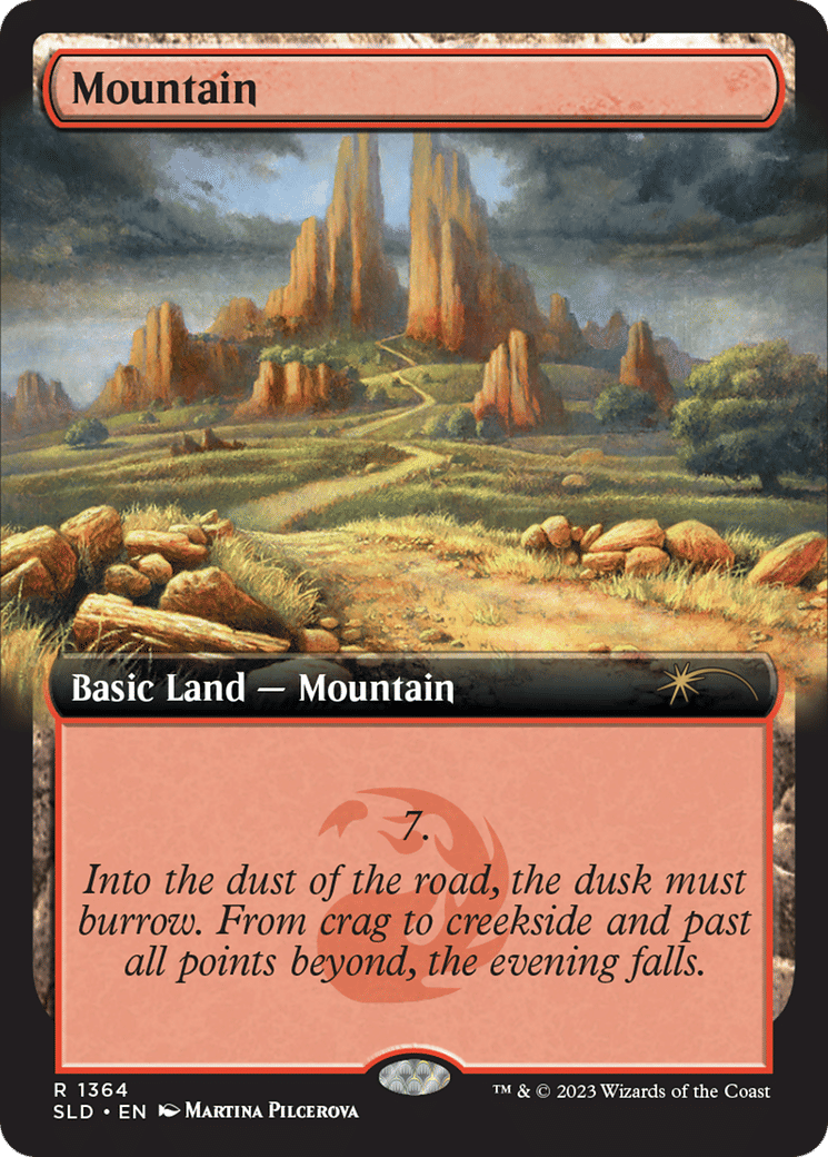 Montagne — Secret Lair Drop — Magic: The Gathering