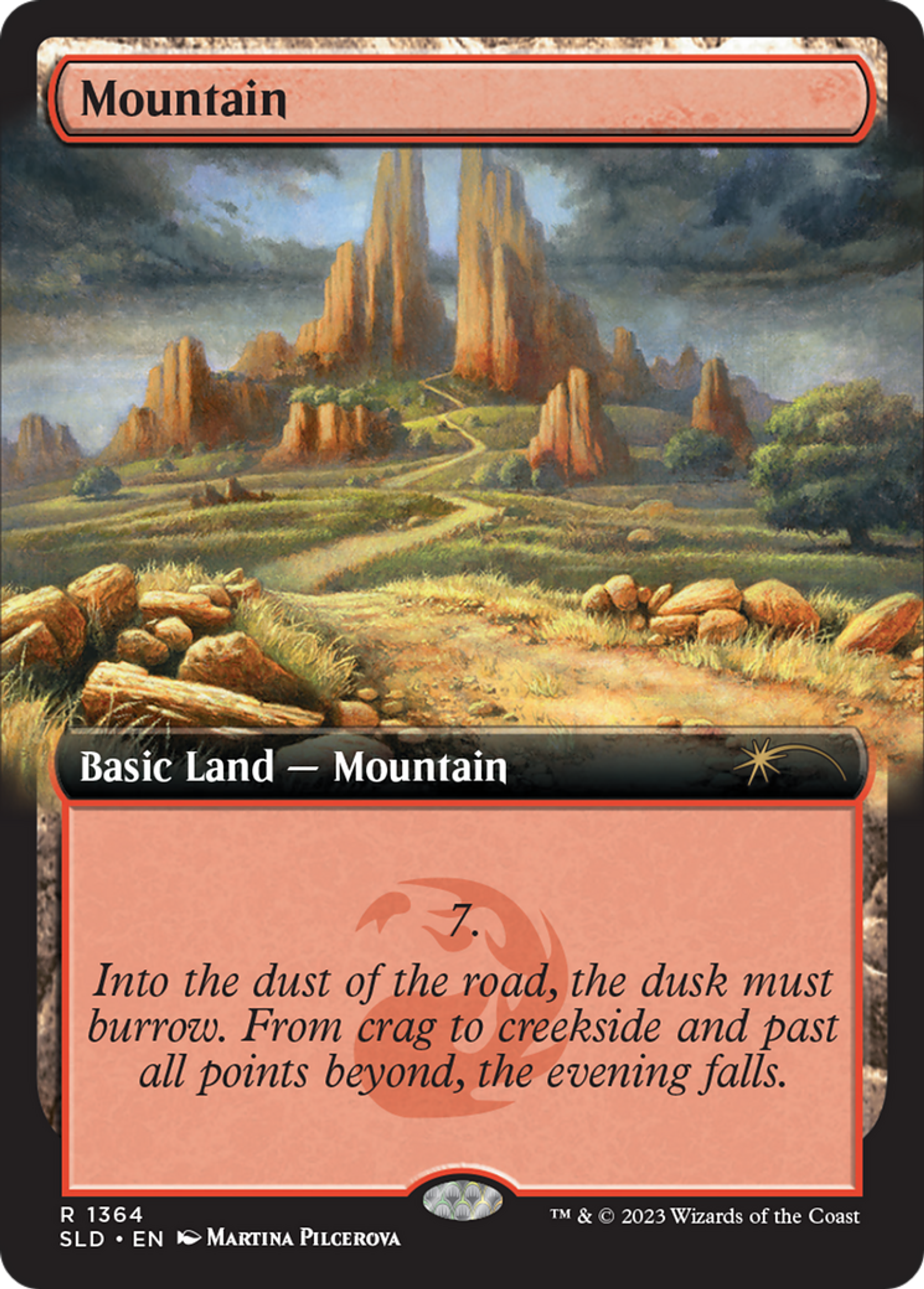 Montagne — Secret Lair Drop — Magic: The Gathering