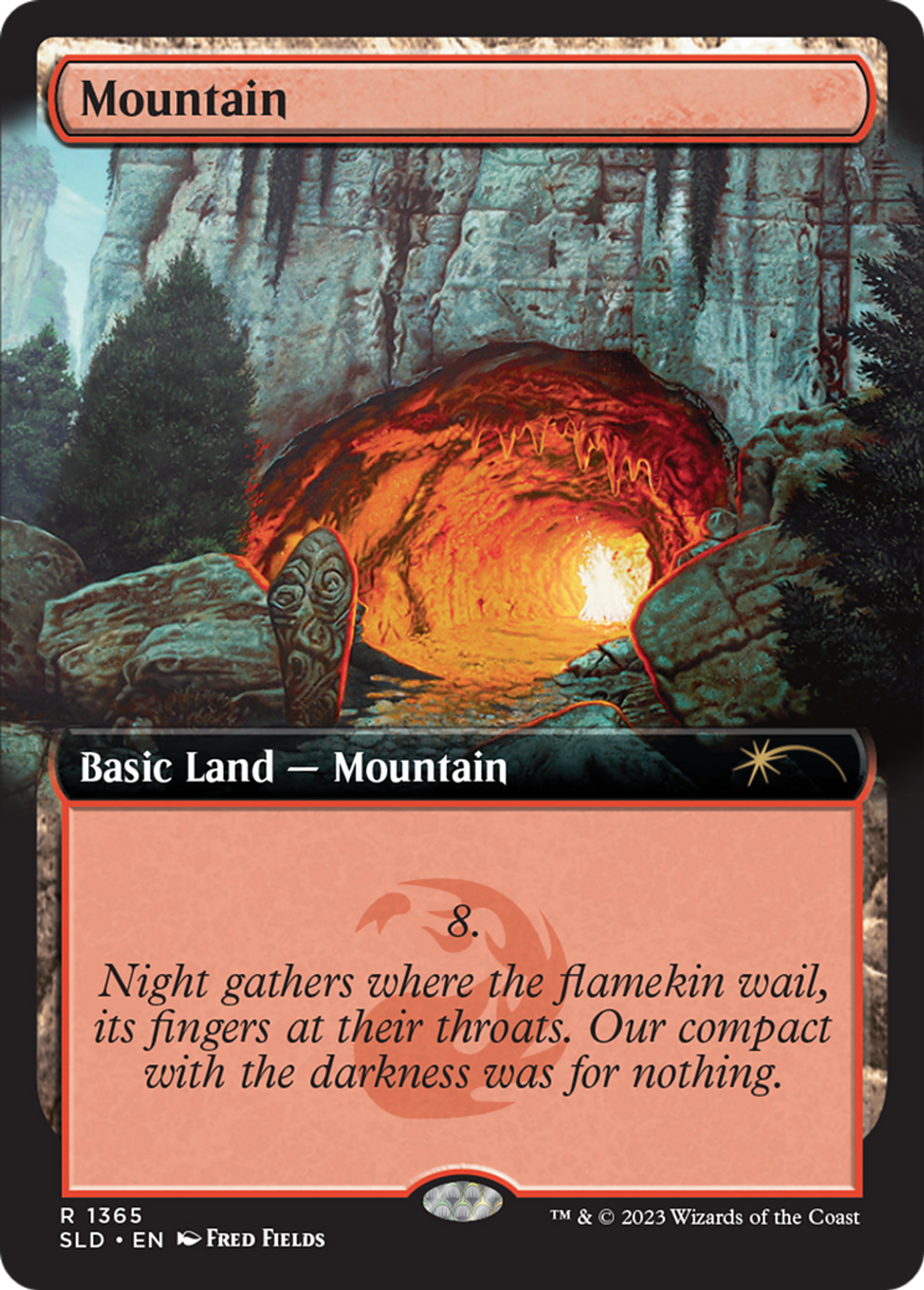 Montagne — Secret Lair Drop — Magic: The Gathering