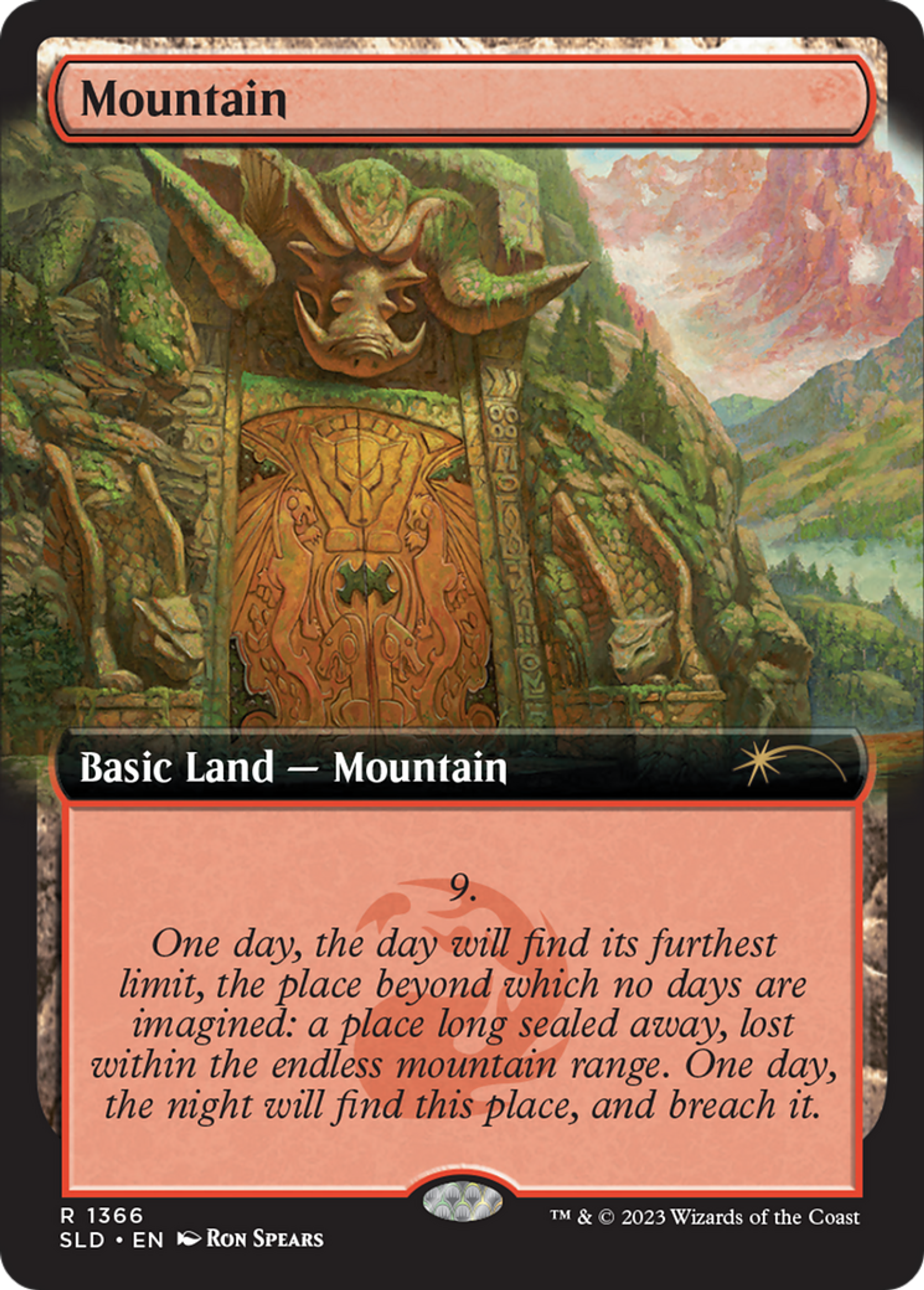 Montagne — Secret Lair Drop — Magic: The Gathering
