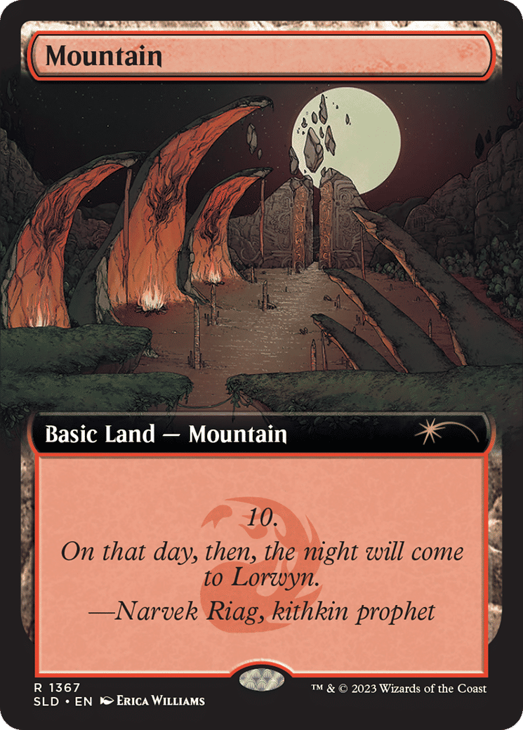 Montagne — Secret Lair Drop — Magic: The Gathering