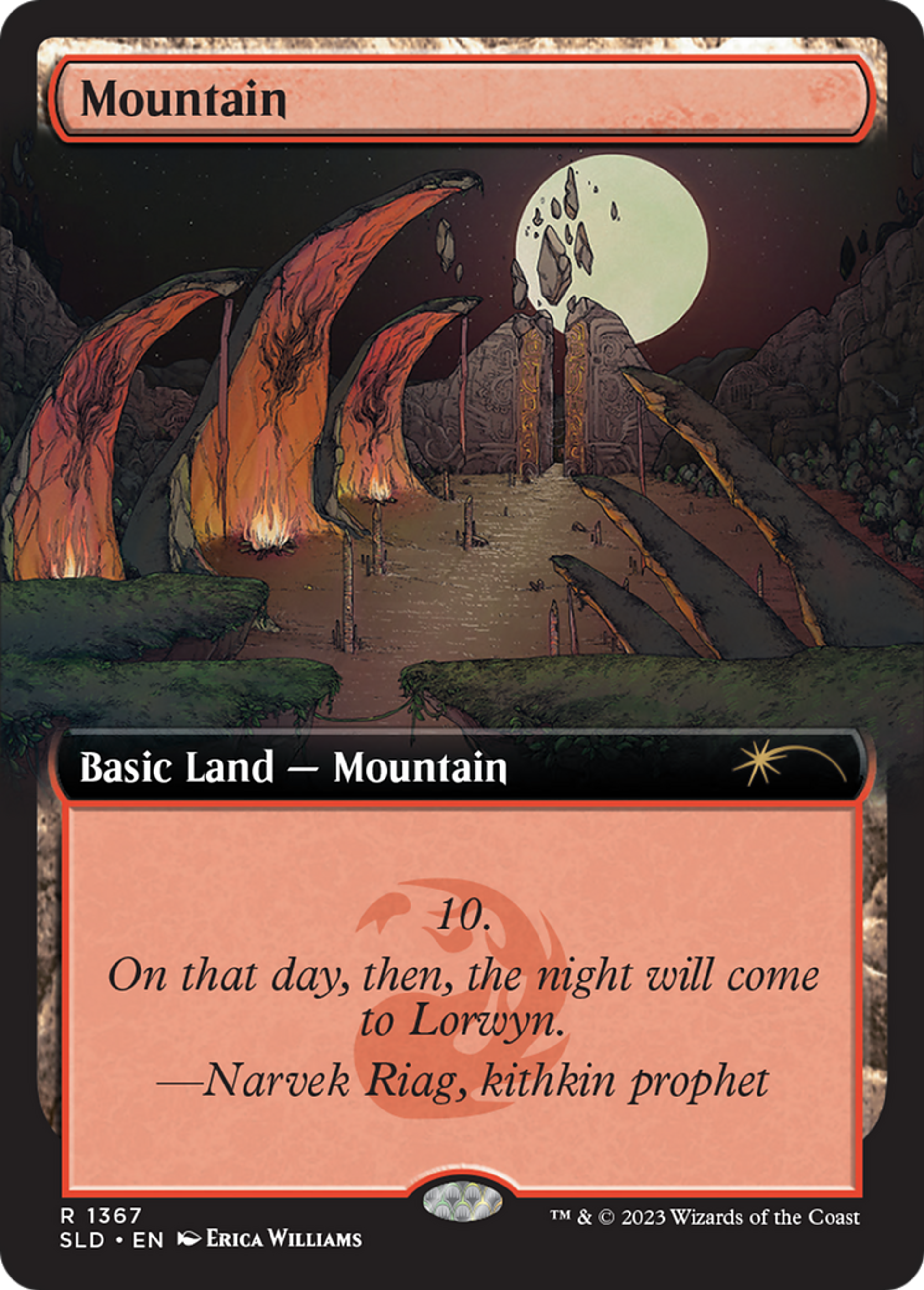 Montagne — Secret Lair Drop — Magic: The Gathering