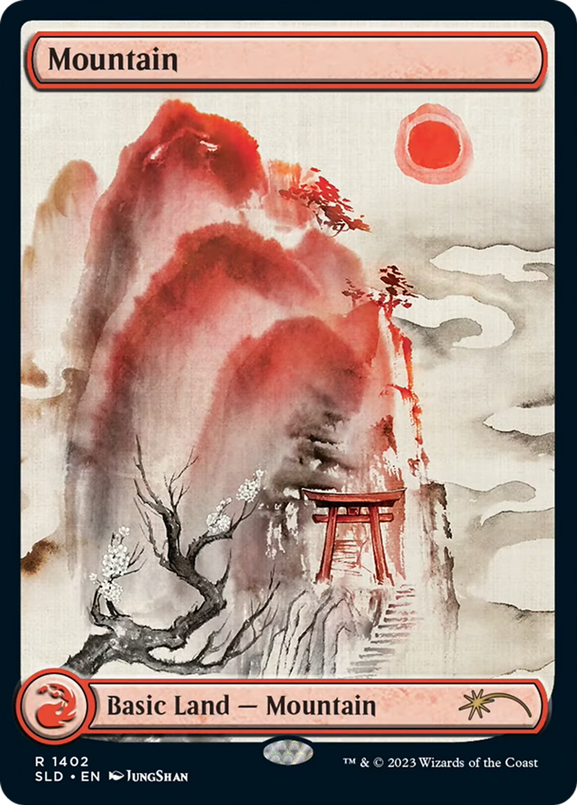 Montagne — Secret Lair Drop — Magic: The Gathering