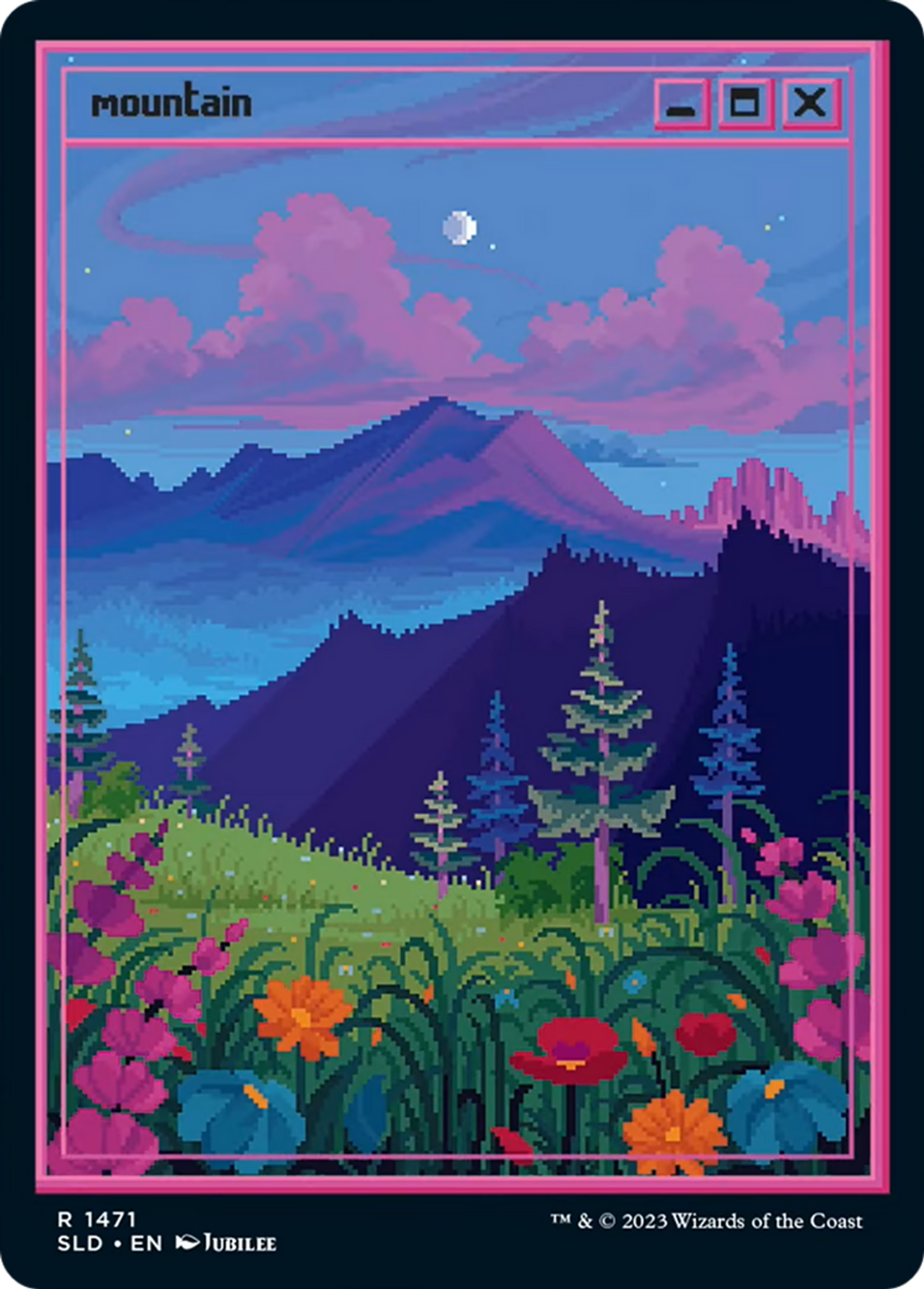 Mountain — Secret Lair Drop — Magic: The Gathering