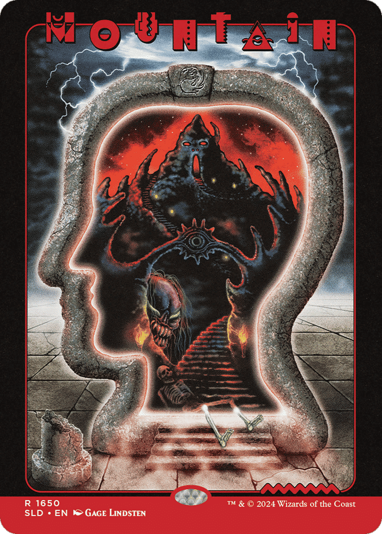 Montagne — Secret Lair Drop — Magic: The Gathering