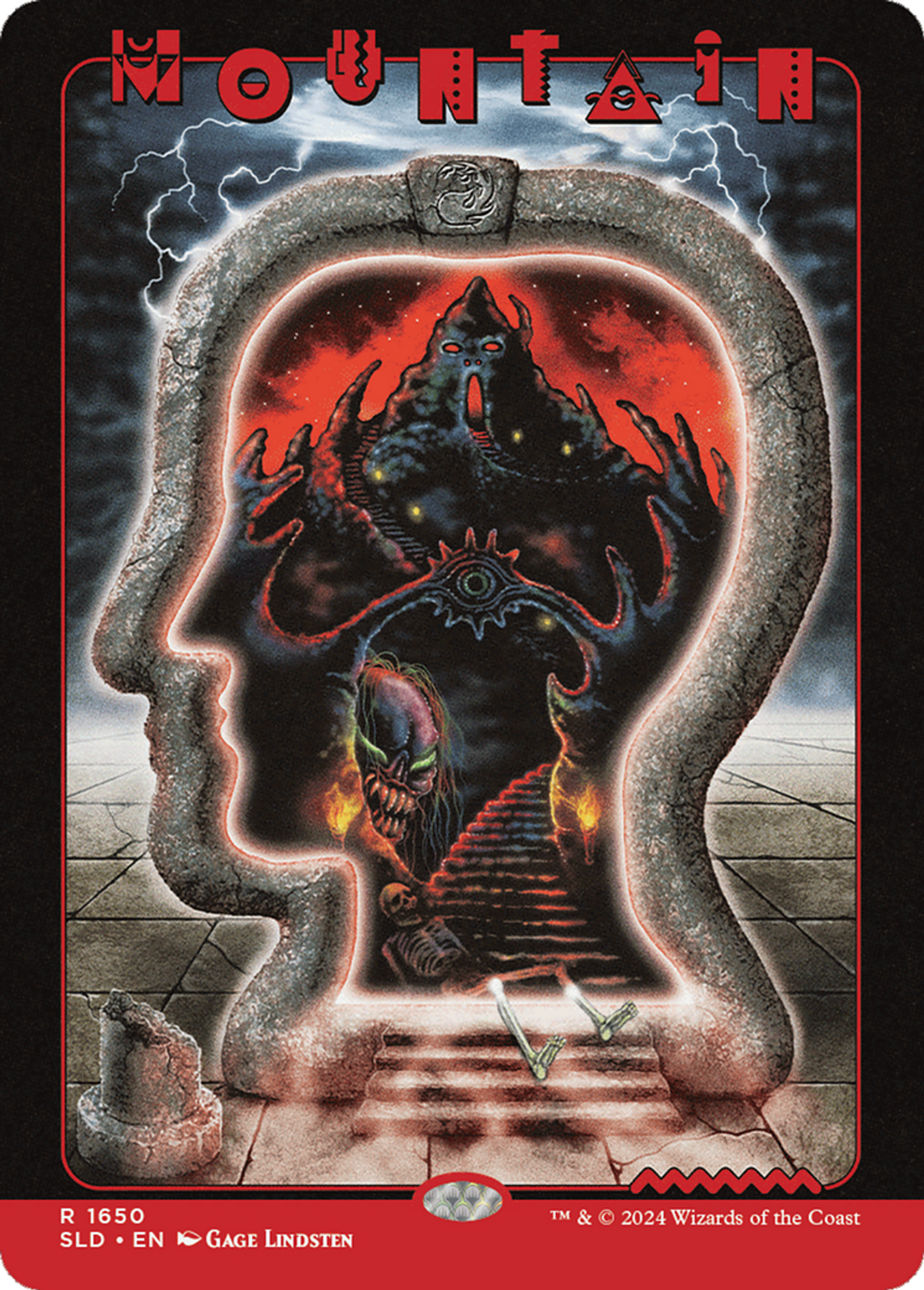 Mountain — Secret Lair Drop — Magic: The Gathering