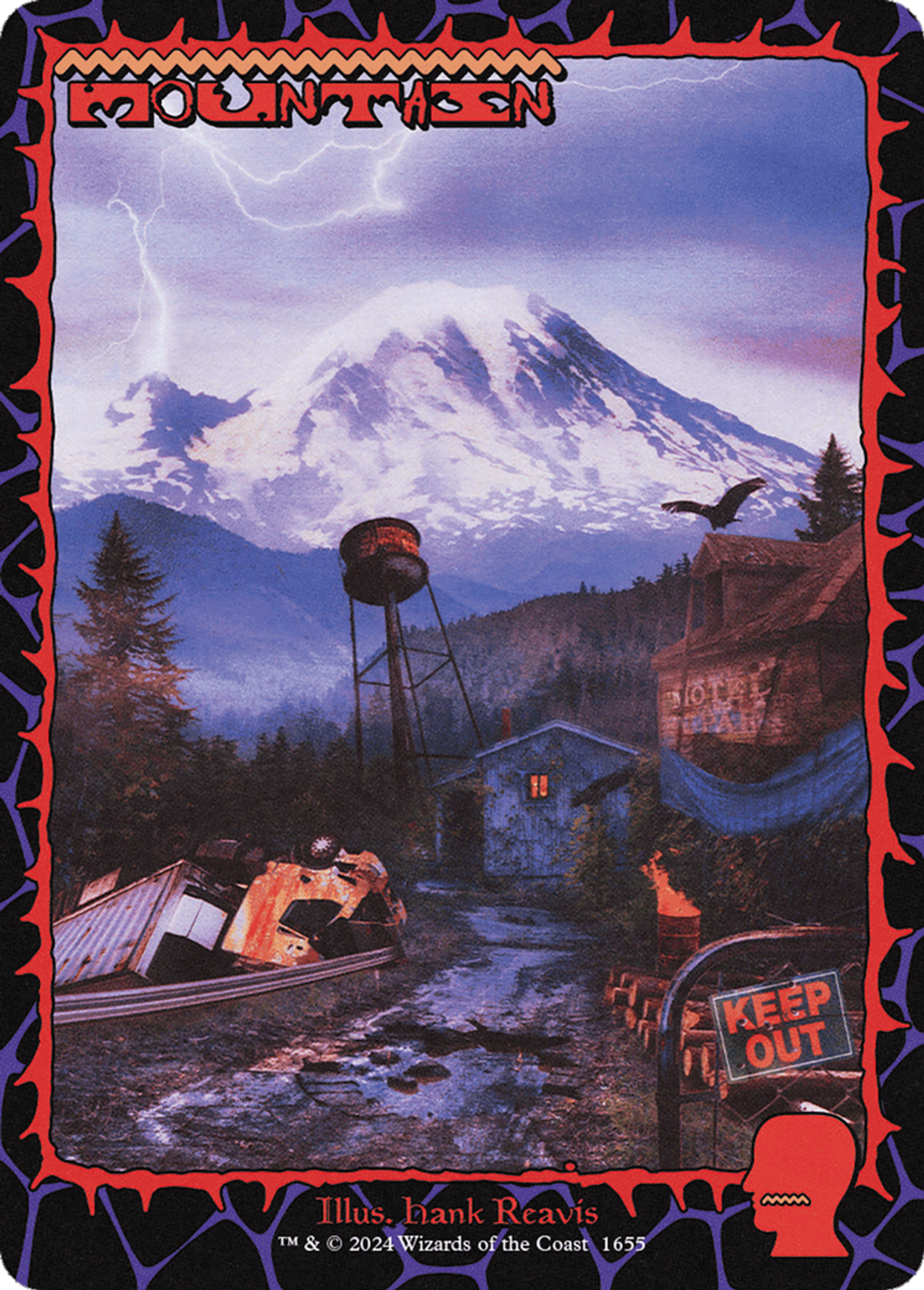 Mountain — Secret Lair Drop — Magic: The Gathering