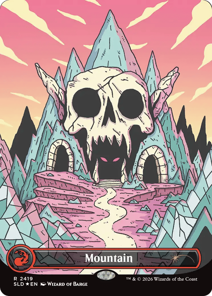 Montagne — Secret Lair Drop — Magic: The Gathering