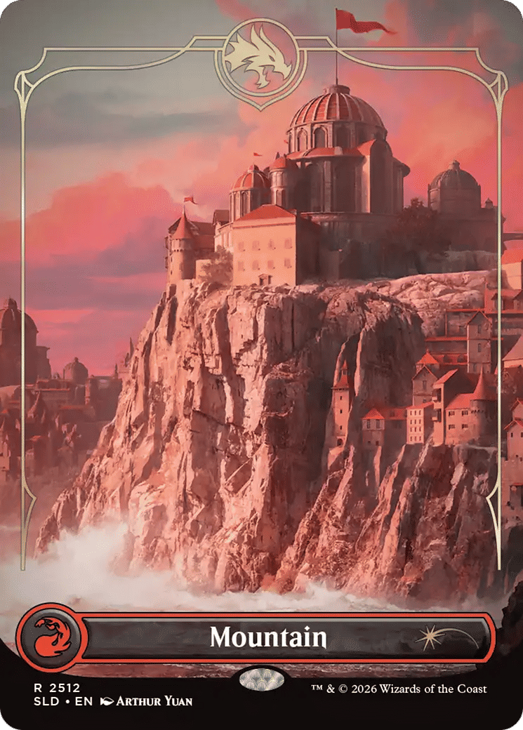 Montagne — Secret Lair Drop — Magic: The Gathering