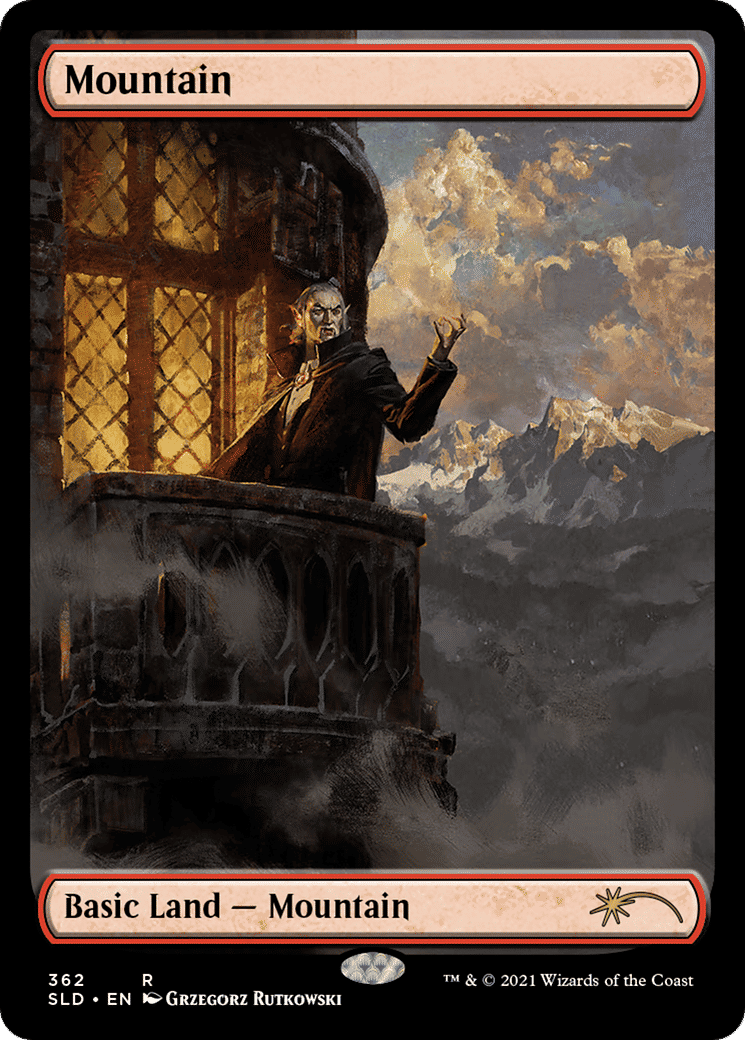 Montagne — Secret Lair Drop — Magic: The Gathering