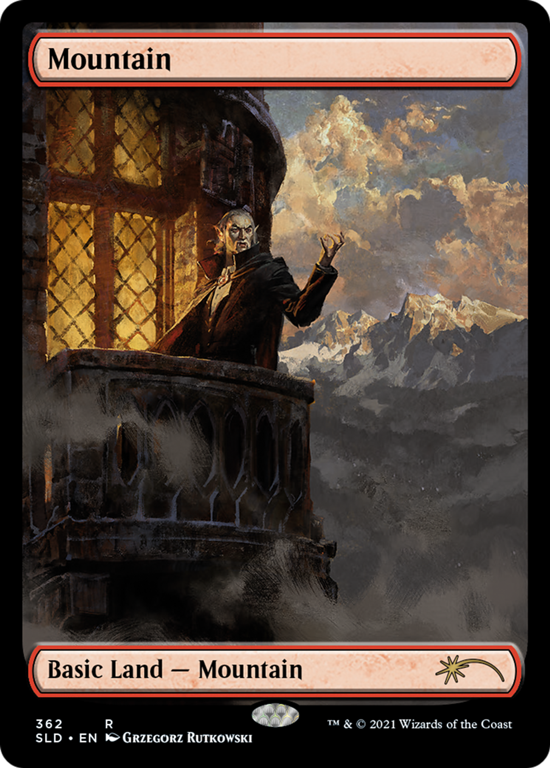 Montagne — Secret Lair Drop — Magic: The Gathering
