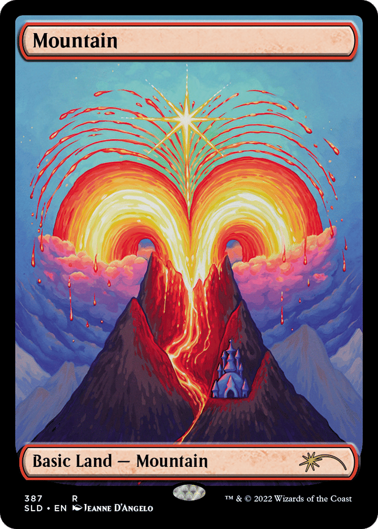 Mountain — Secret Lair Drop — Magic: The Gathering