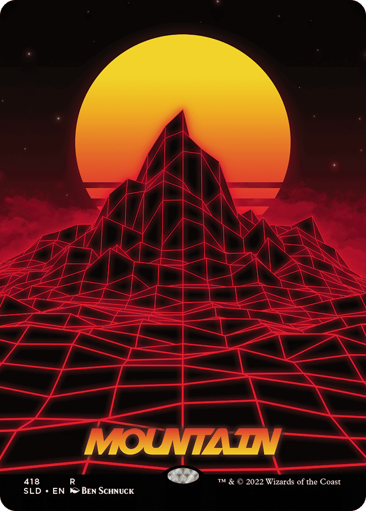 Montagne — Secret Lair Drop — Magic: The Gathering