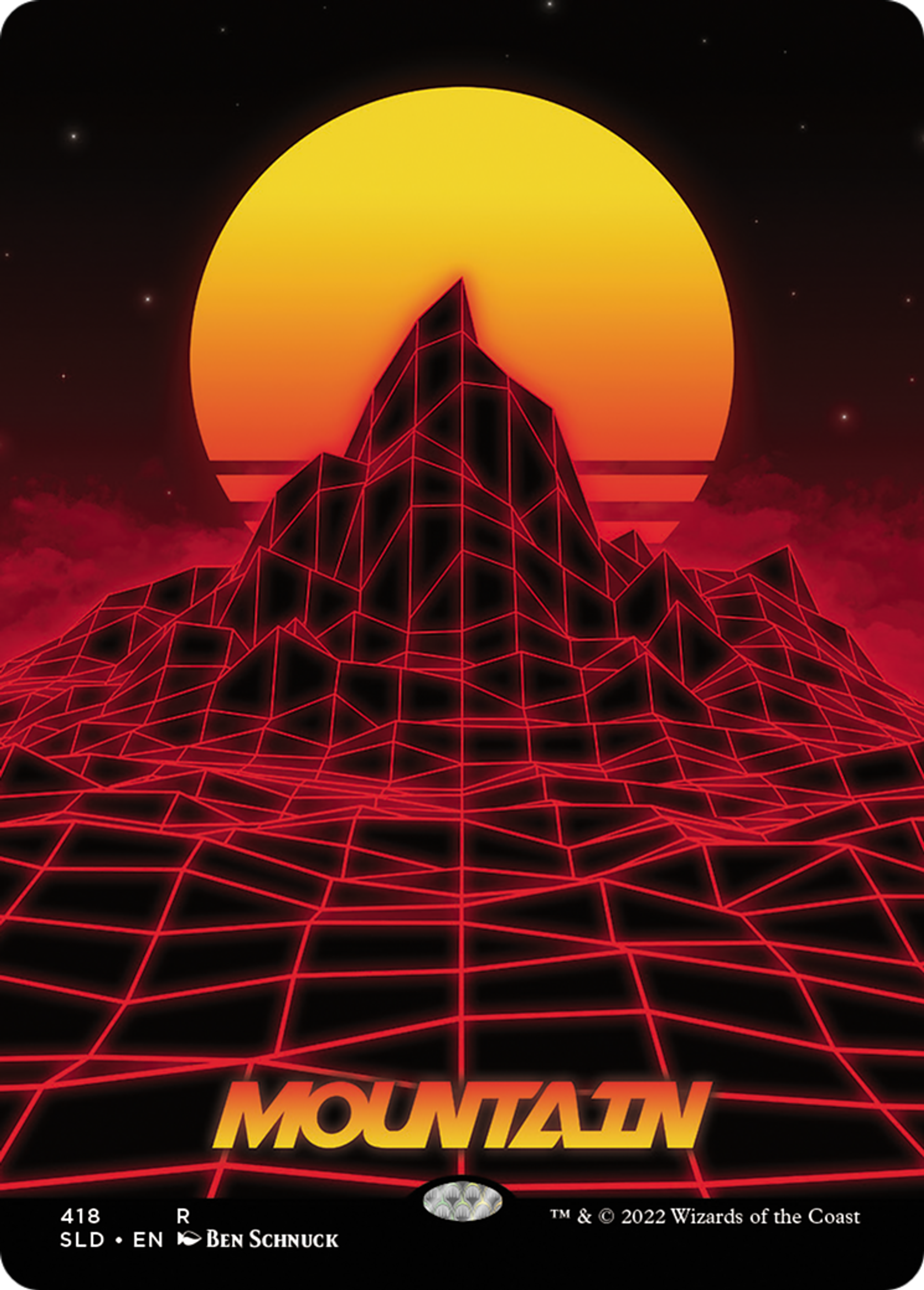 Montagne — Secret Lair Drop — Magic: The Gathering