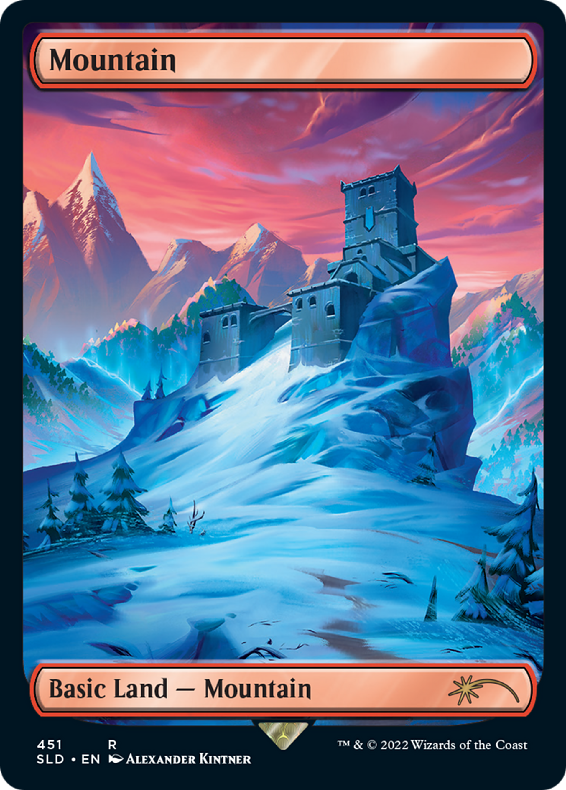 Montagne — Secret Lair Drop — Magic: The Gathering